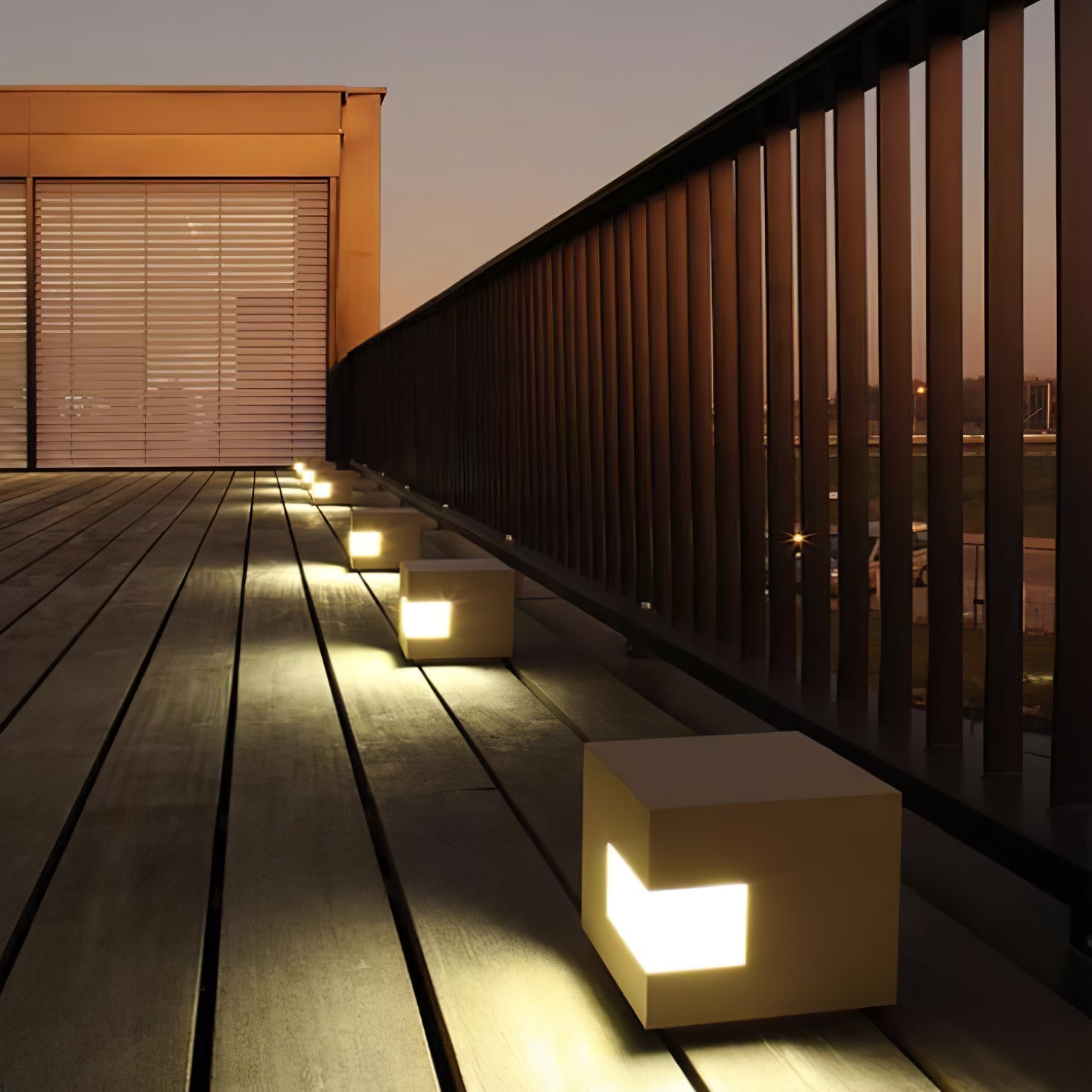 Aki Modern Acrylic Outdoor Light-Neutral Decor