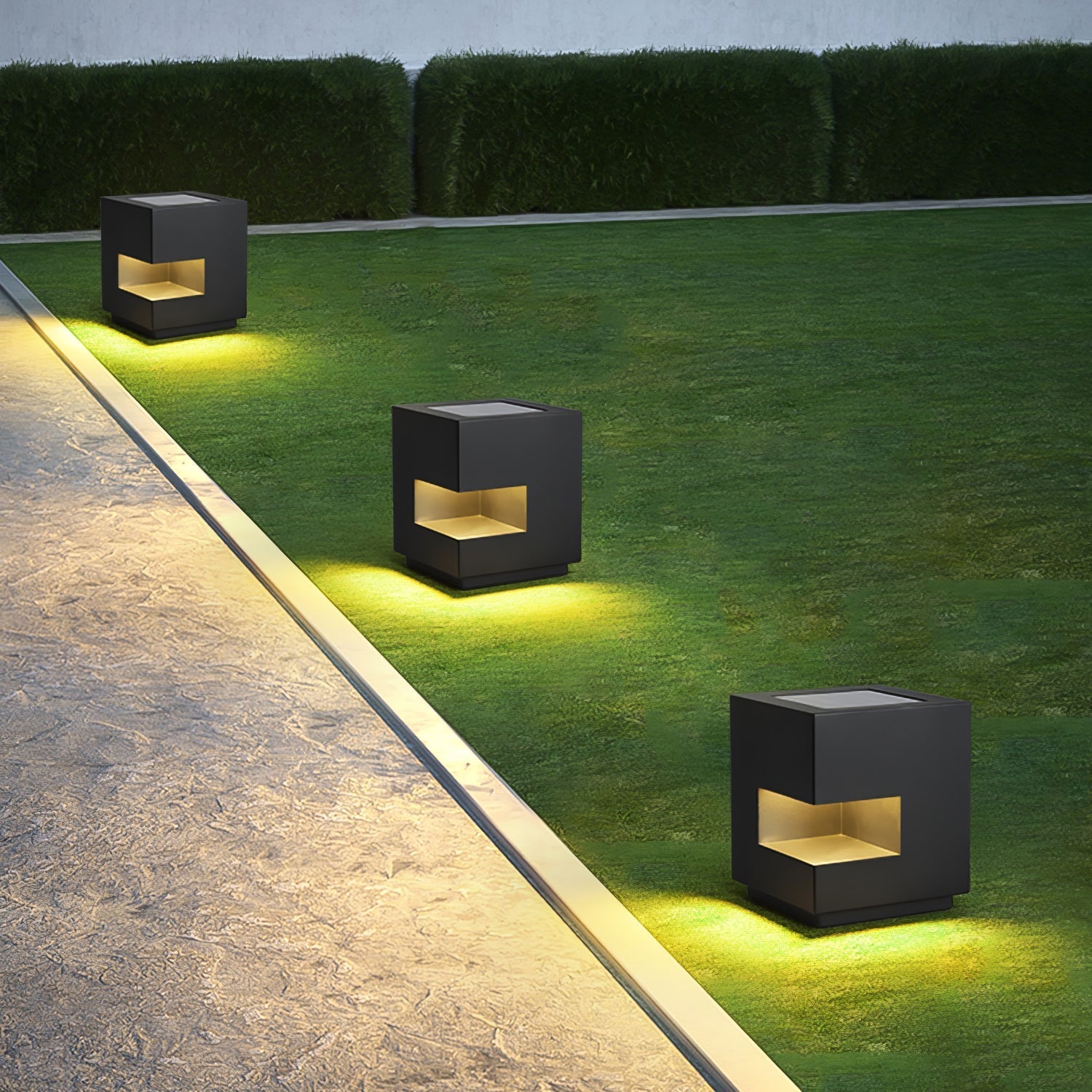 Aki Modern Acrylic Outdoor Light-Neutral Decor