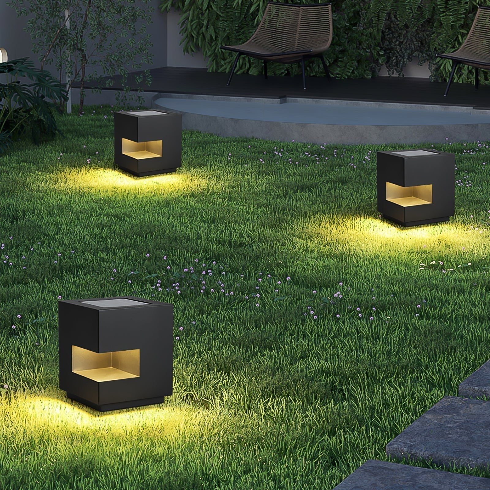 Aki Modern Acrylic Outdoor Light-Neutral Decor