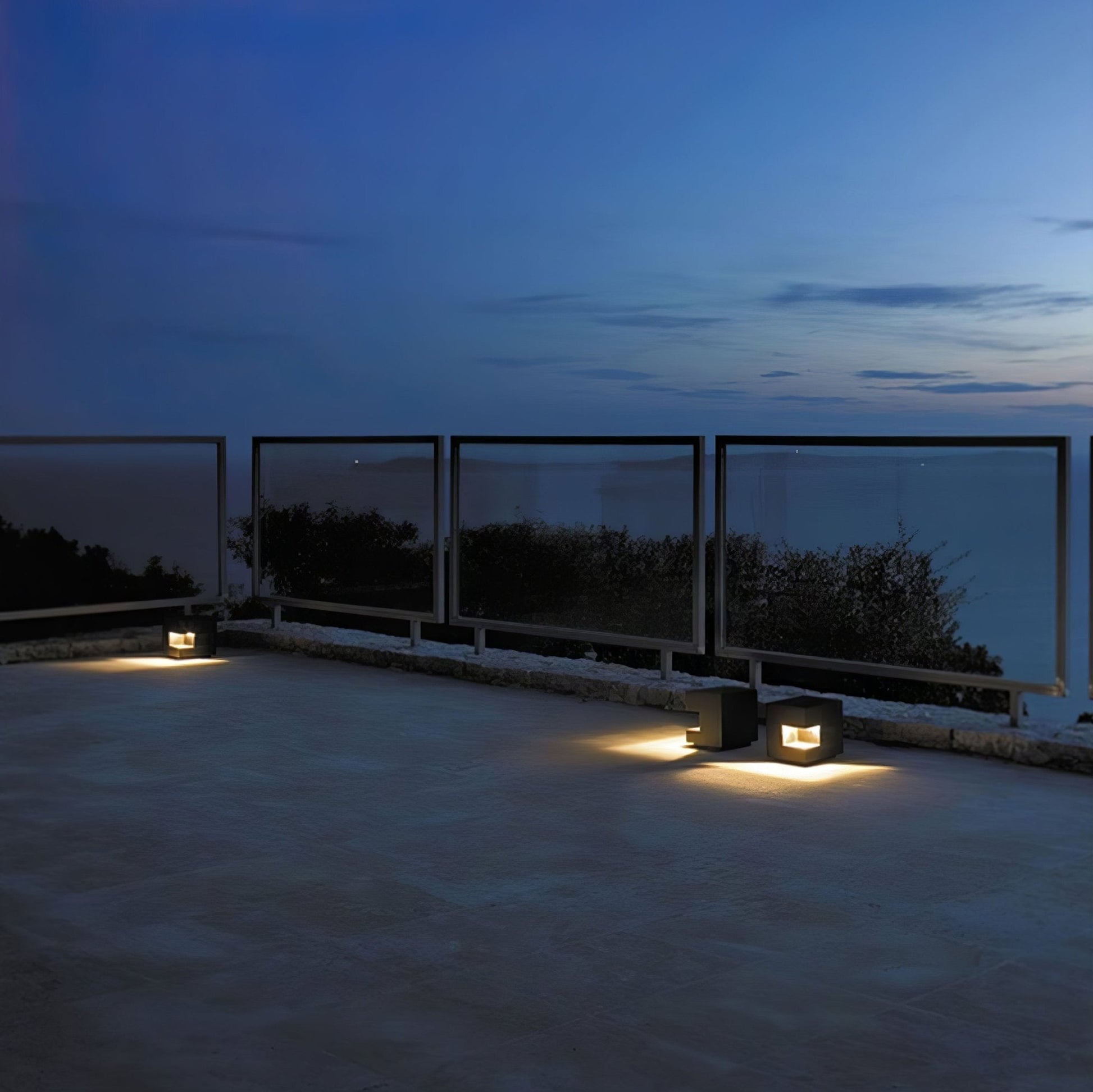 Aki Modern Acrylic Outdoor Light-Neutral Decor
