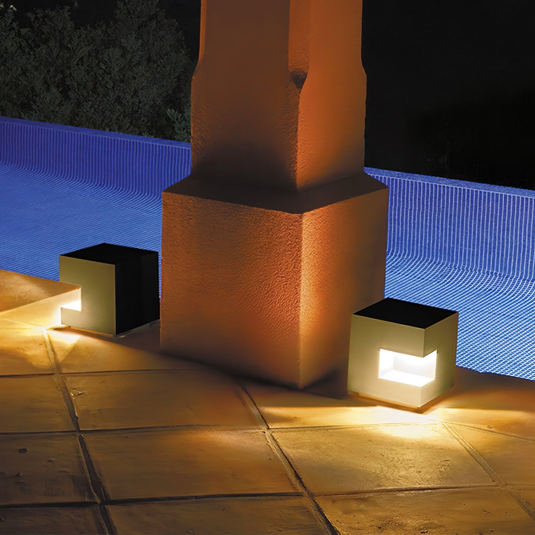 Aki Modern Acrylic Outdoor Light-Neutral Decor