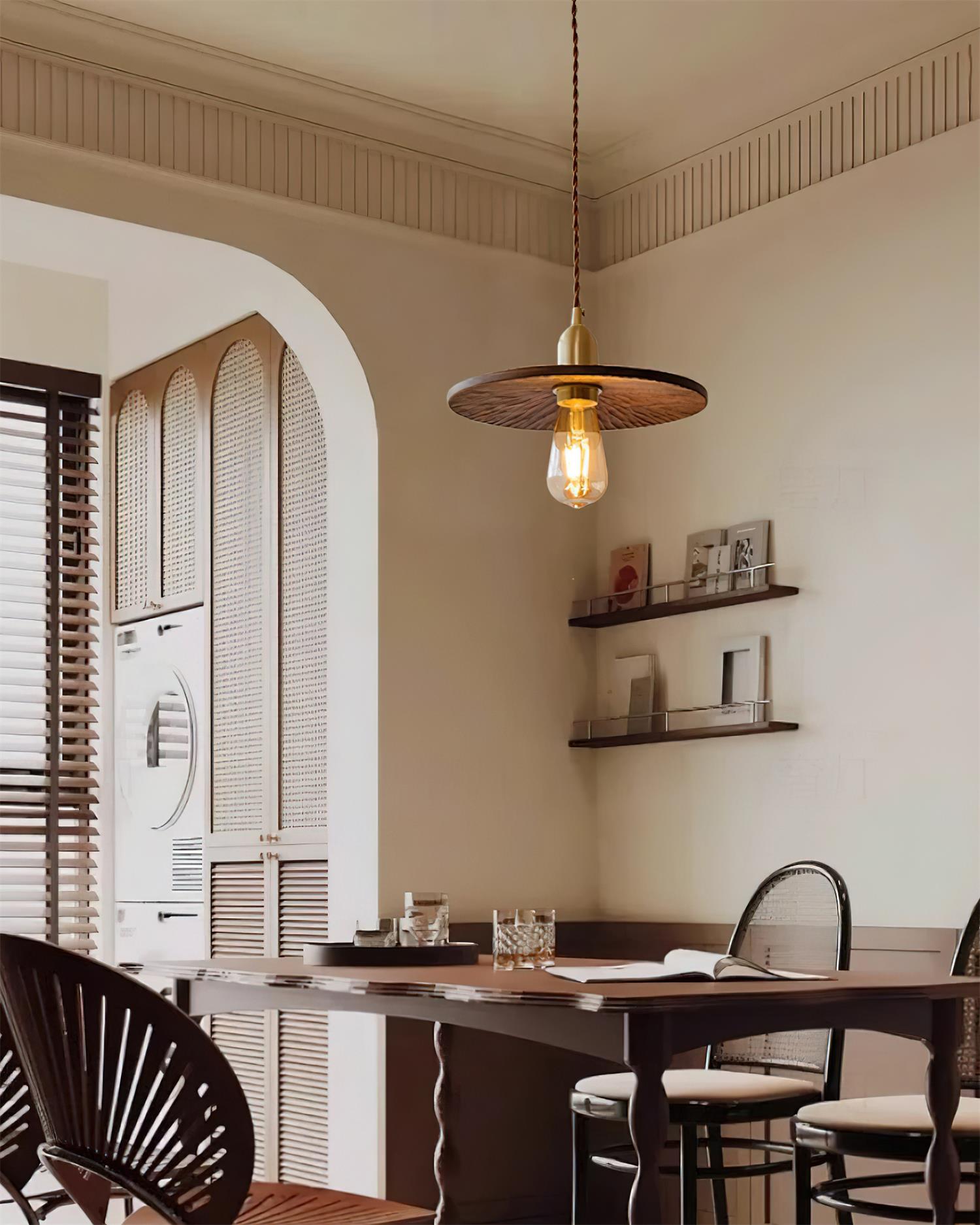 Rei Wood Pendant Lamp