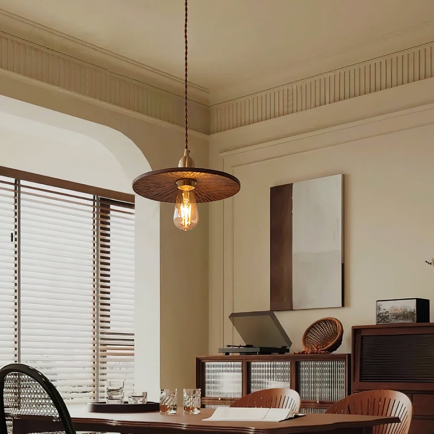 Rei Wood Pendant Lamp