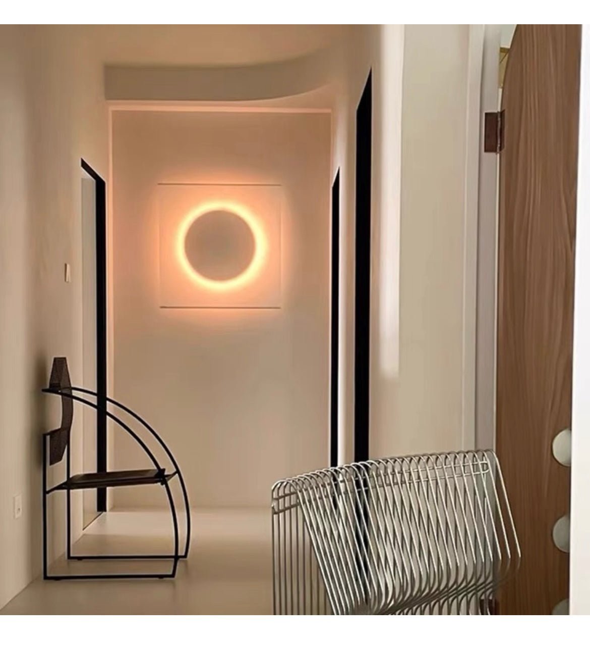 Kirixa Art Relax Plug-in Wall Light-Neutral Decor