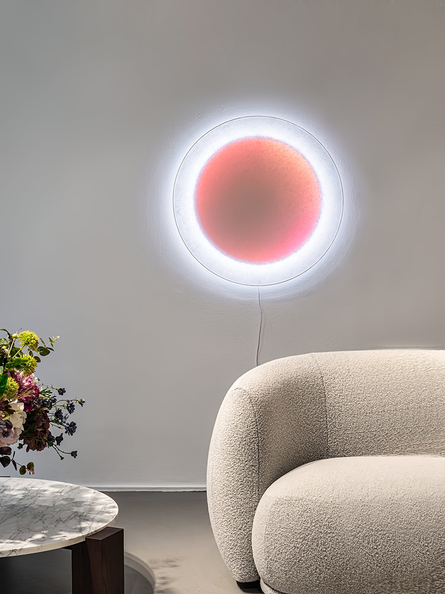 Kirixa Art Relax Plug-in Wall Light-Neutral Decor