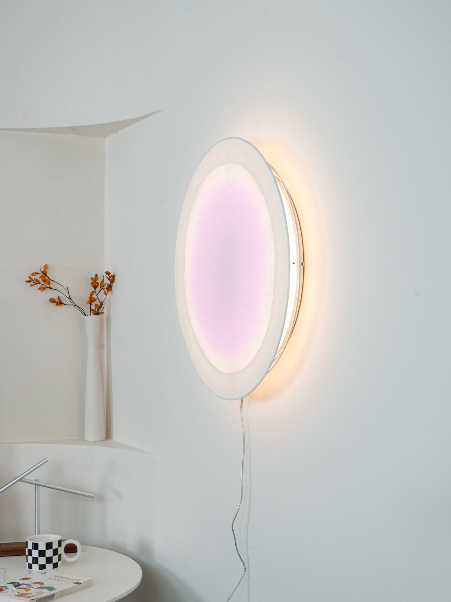 Kirixa Art Relax Plug-in Wall Light-Neutral Decor
