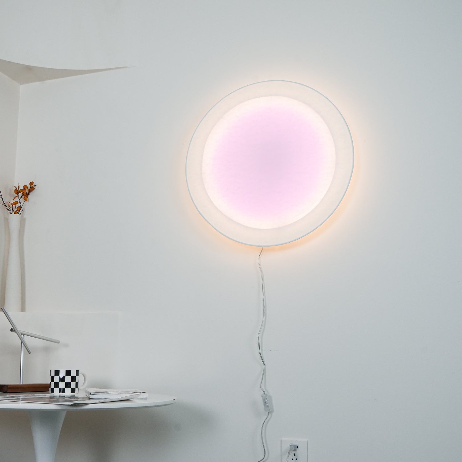Kirixa Art Relax Plug-in Wall Light-Neutral Decor