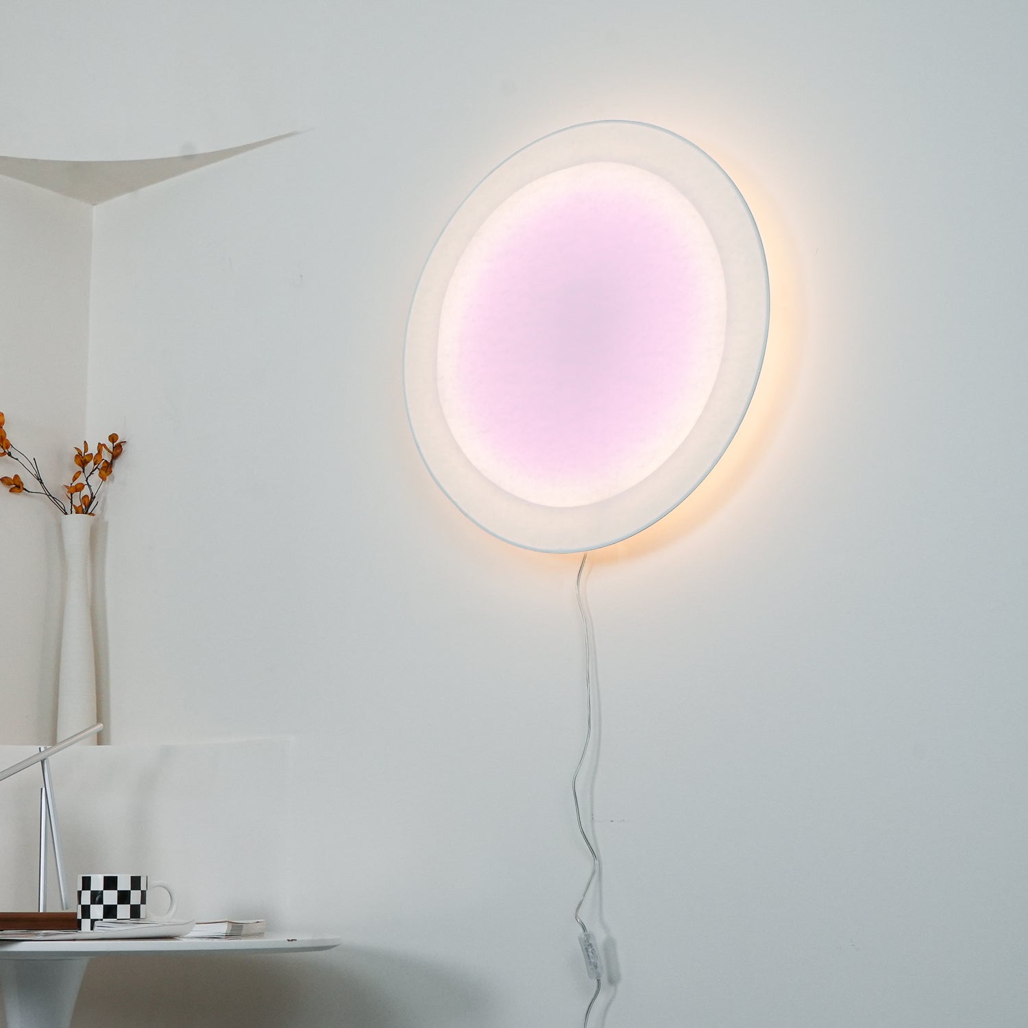 Kirixa Art Relax Plug-in Wall Light-Neutral Decor