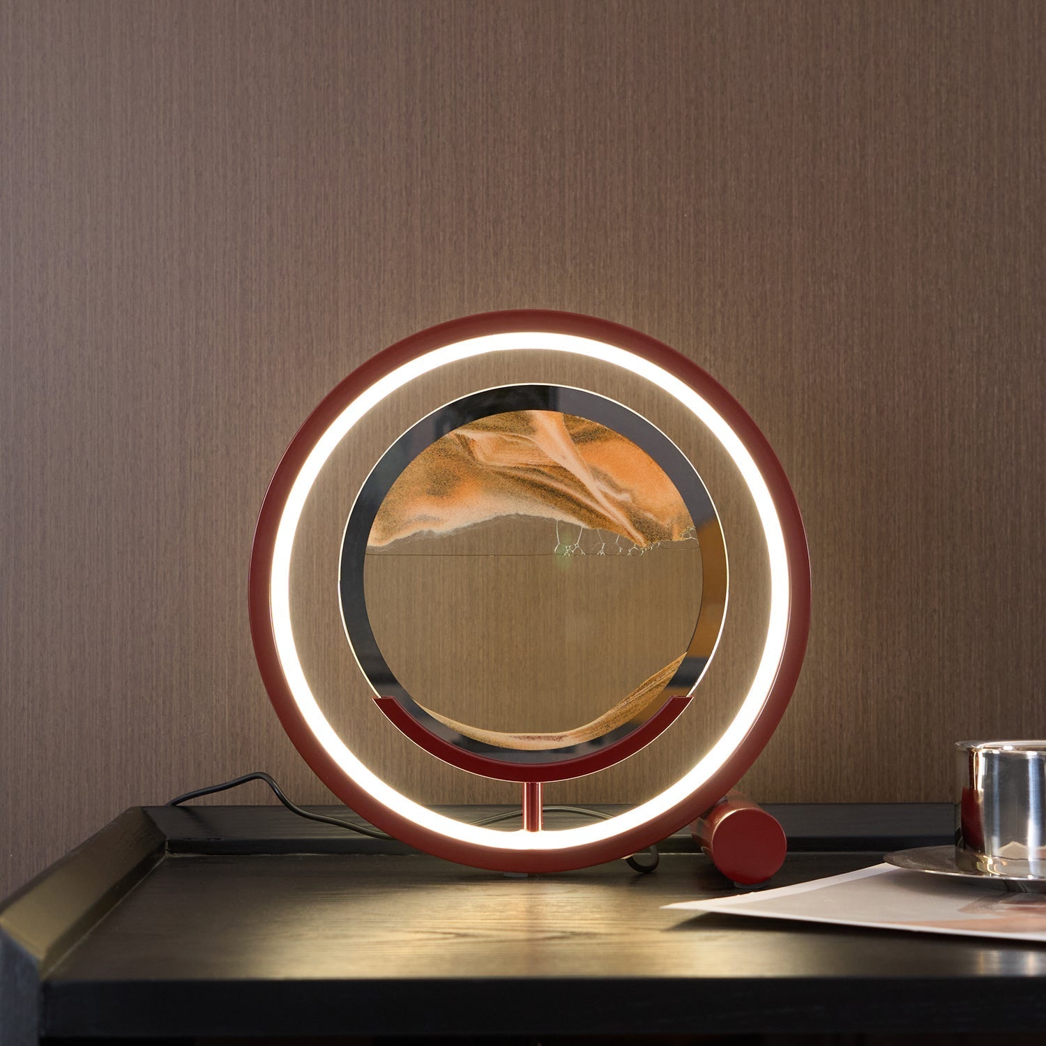 Livelo Abstract Table Lamp-Neutral Decor