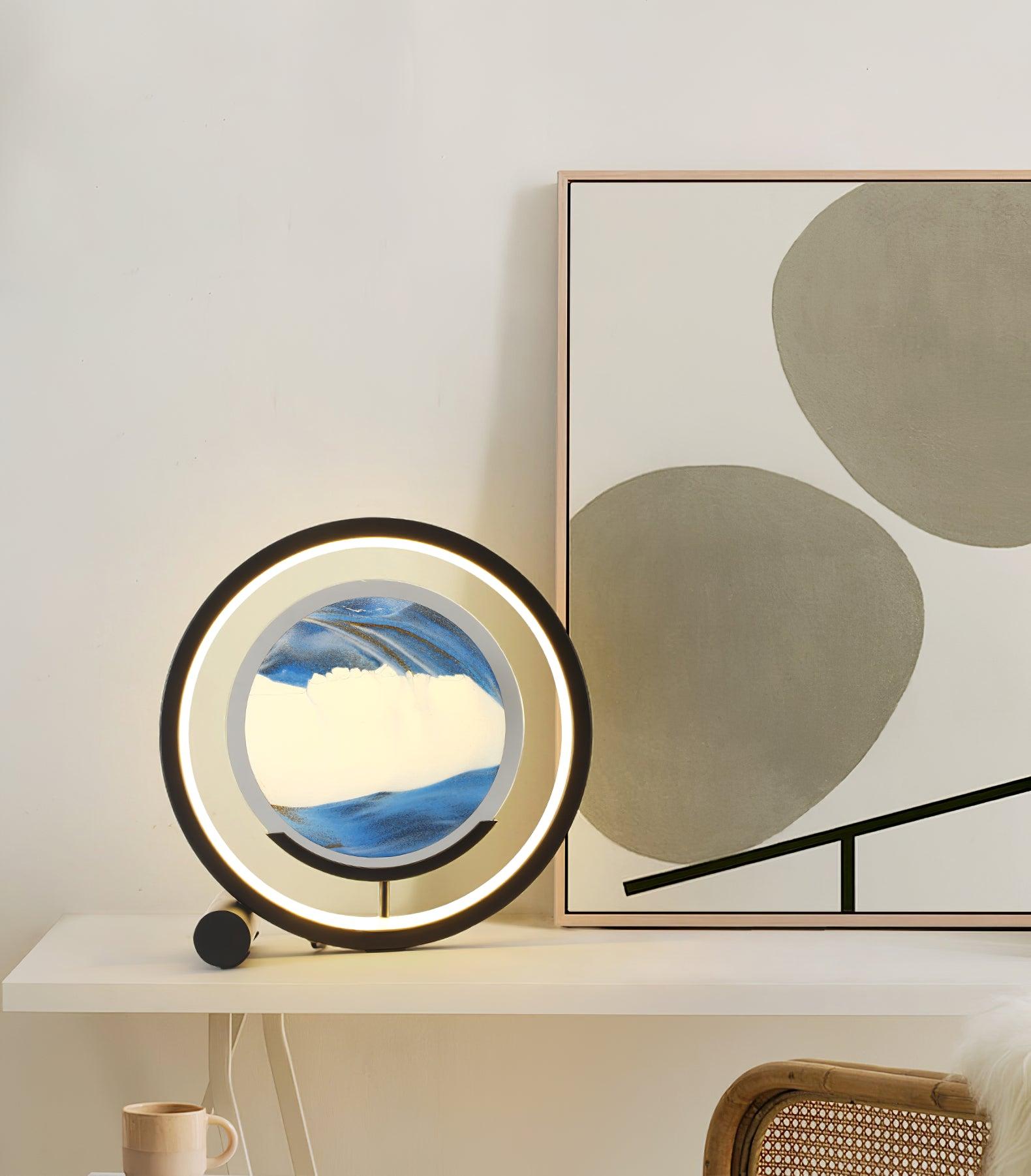 Livelo Abstract Table Lamp-Neutral Decor