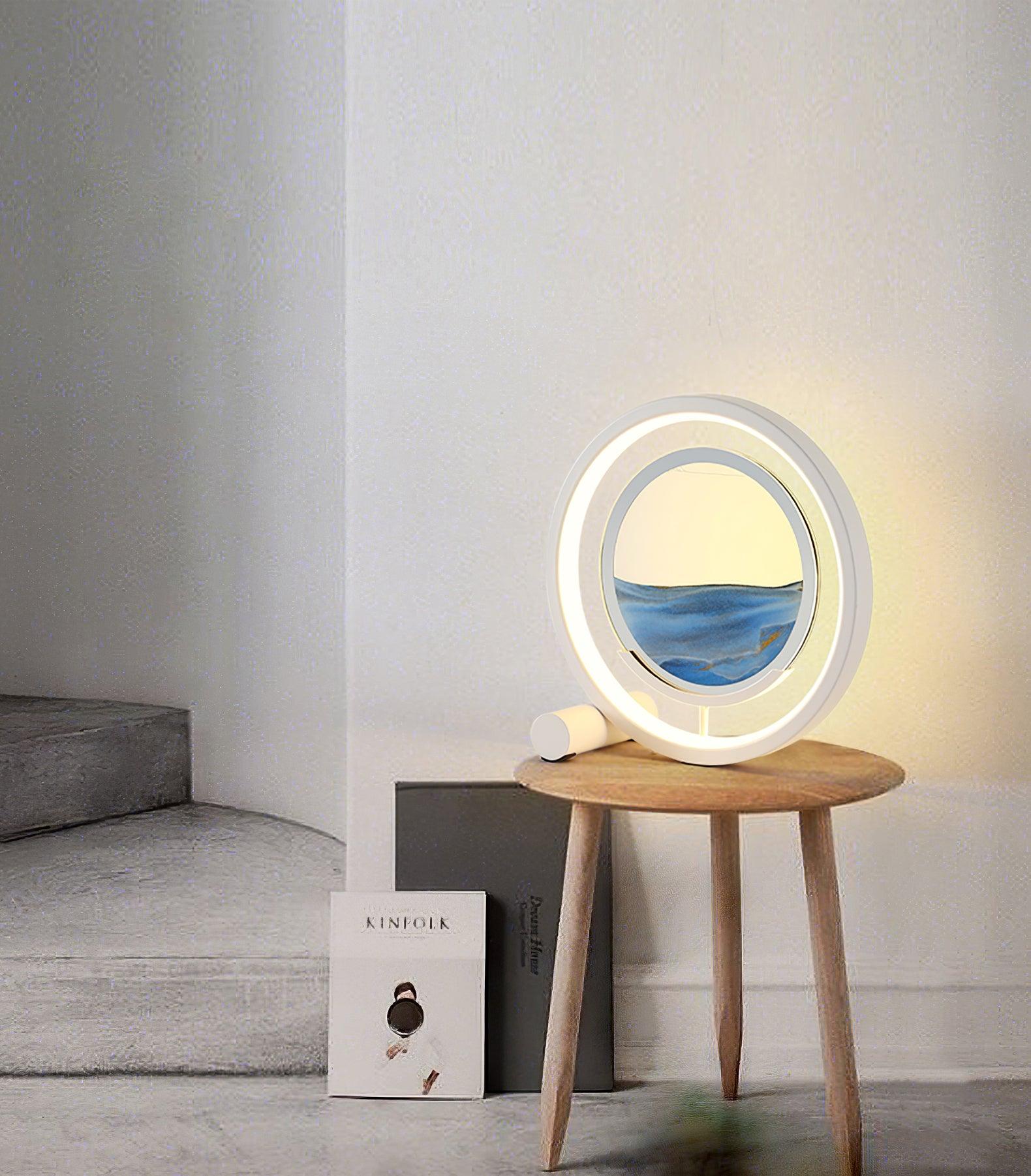 Livelo Abstract Table Lamp-Neutral Decor