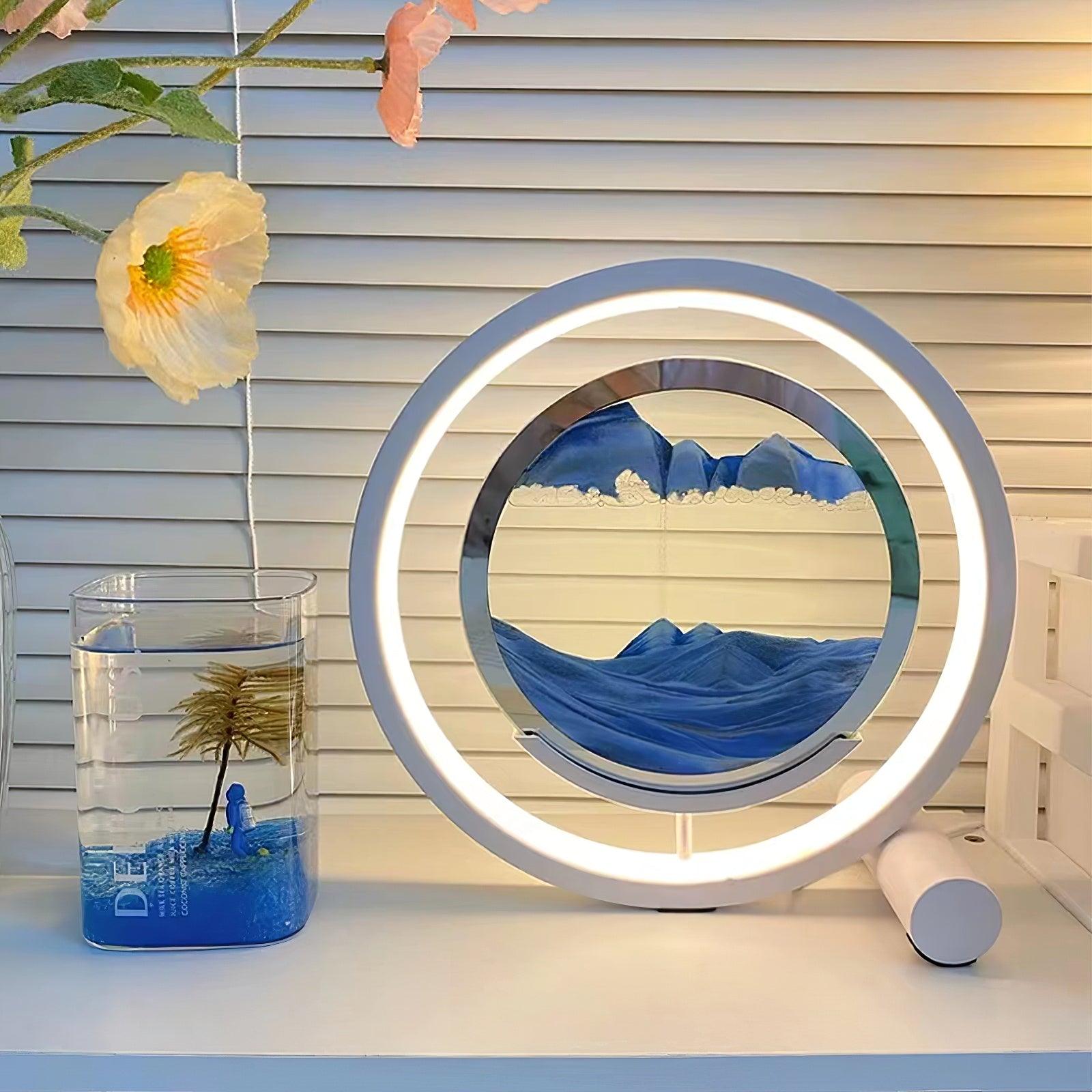 Livelo Abstract Table Lamp-Neutral Decor