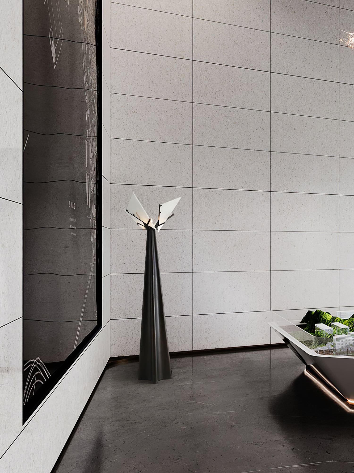 Baelis Minimalist Floor Lamp-Neutral Decor