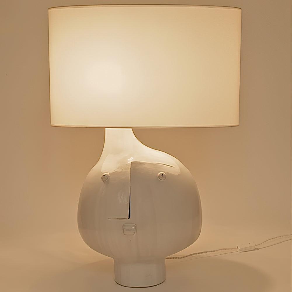 Ryder Modern ResinTable Lamp-Neutral Decor
