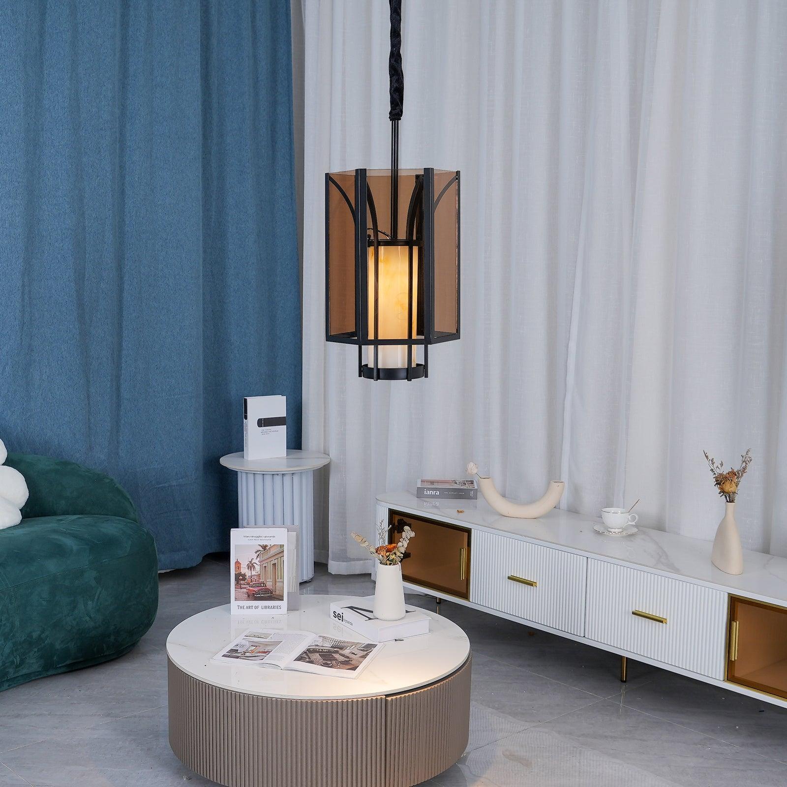 Sysila Alabaster Pendant Light-Neutral Decor
