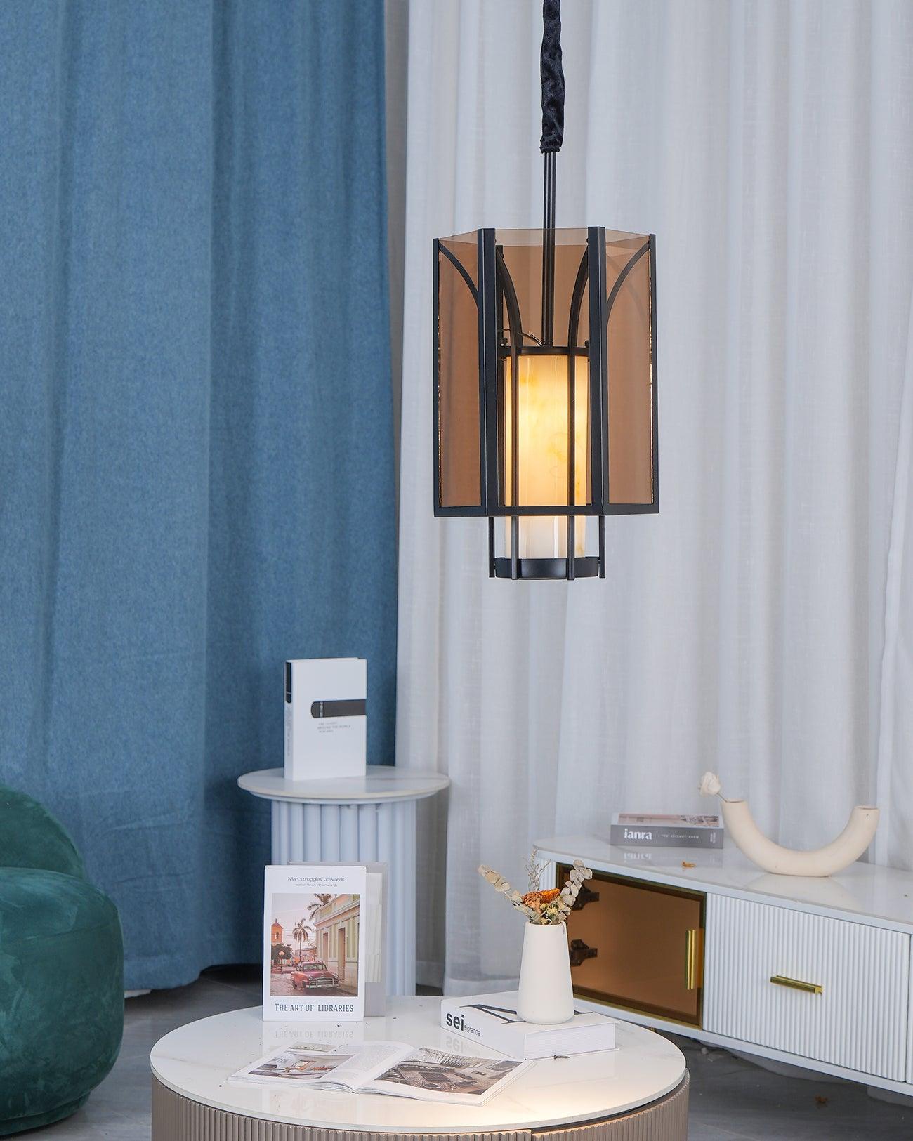 Sysila Alabaster Pendant Light-Neutral Decor