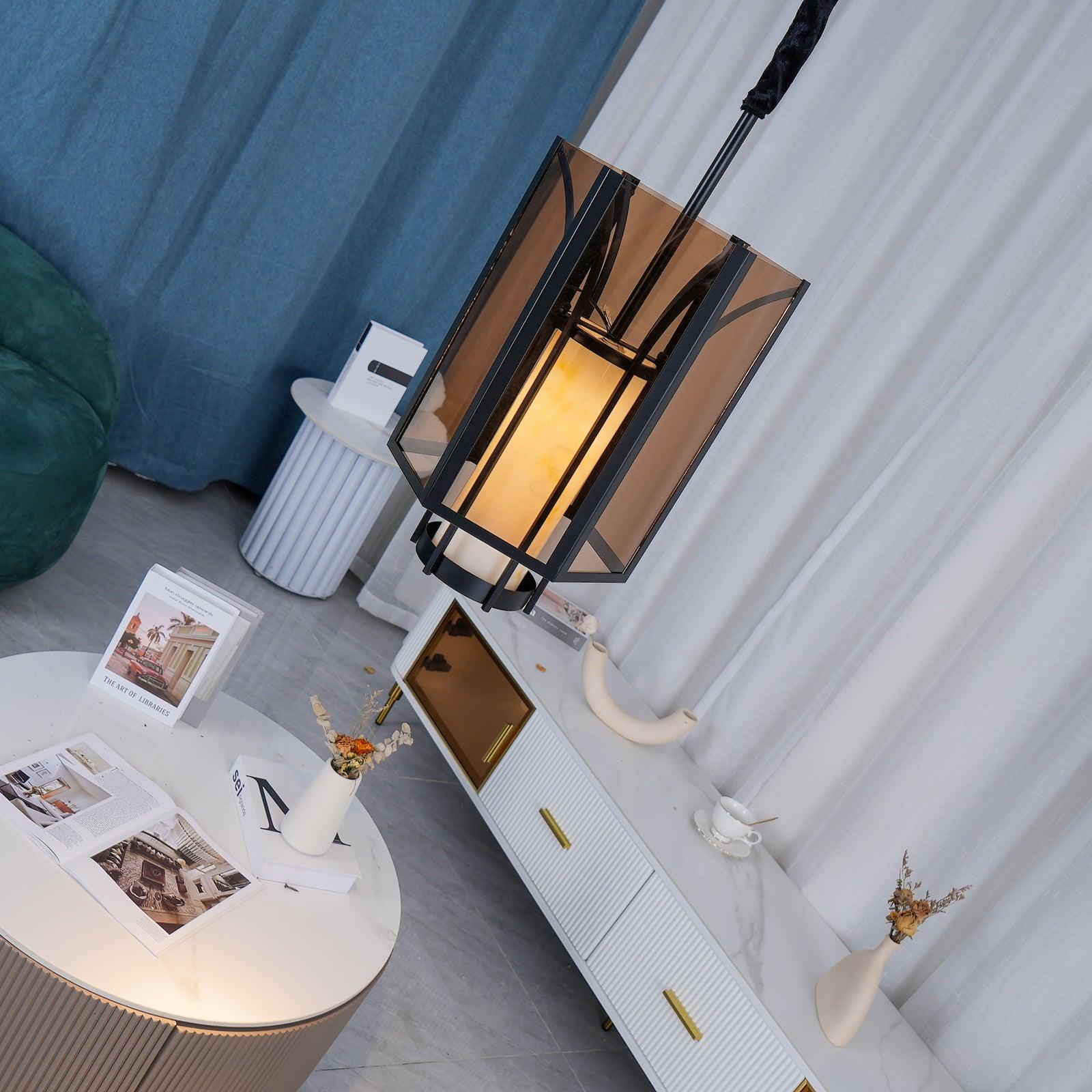 Sysila Alabaster Pendant Light-Neutral Decor