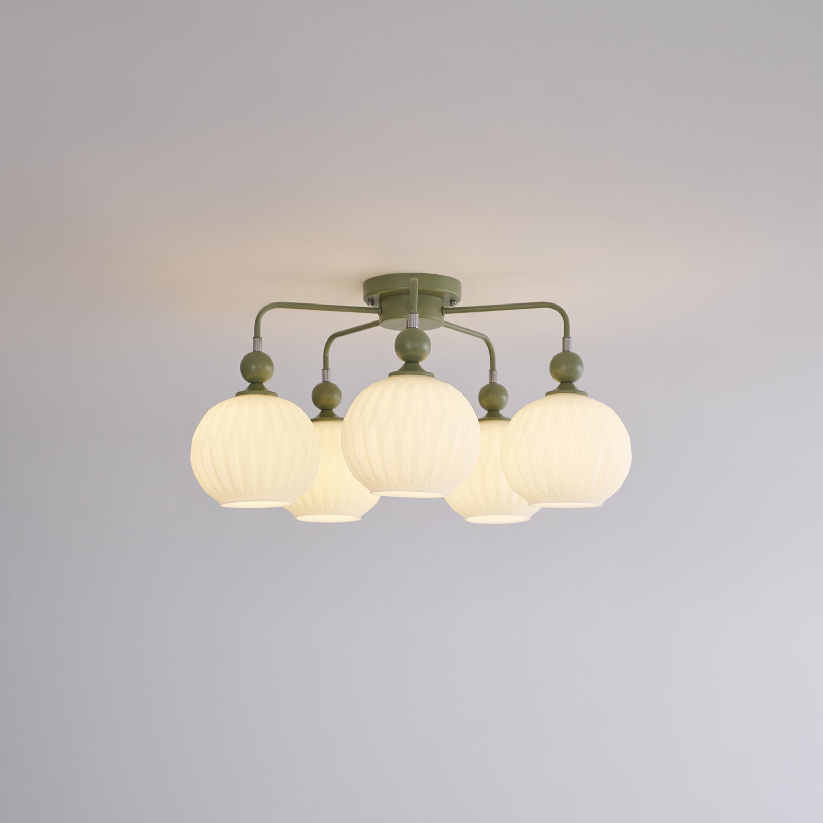 Viphaan Nordic Ceramic ceiling lamp-Neutral Decor