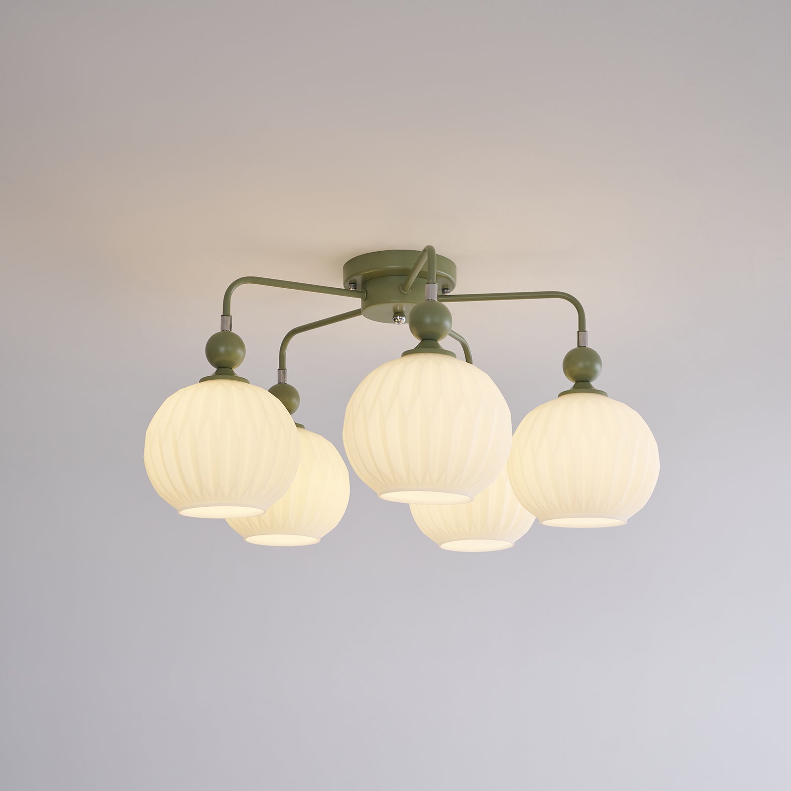 Viphaan Nordic Ceramic ceiling lamp-Neutral Decor