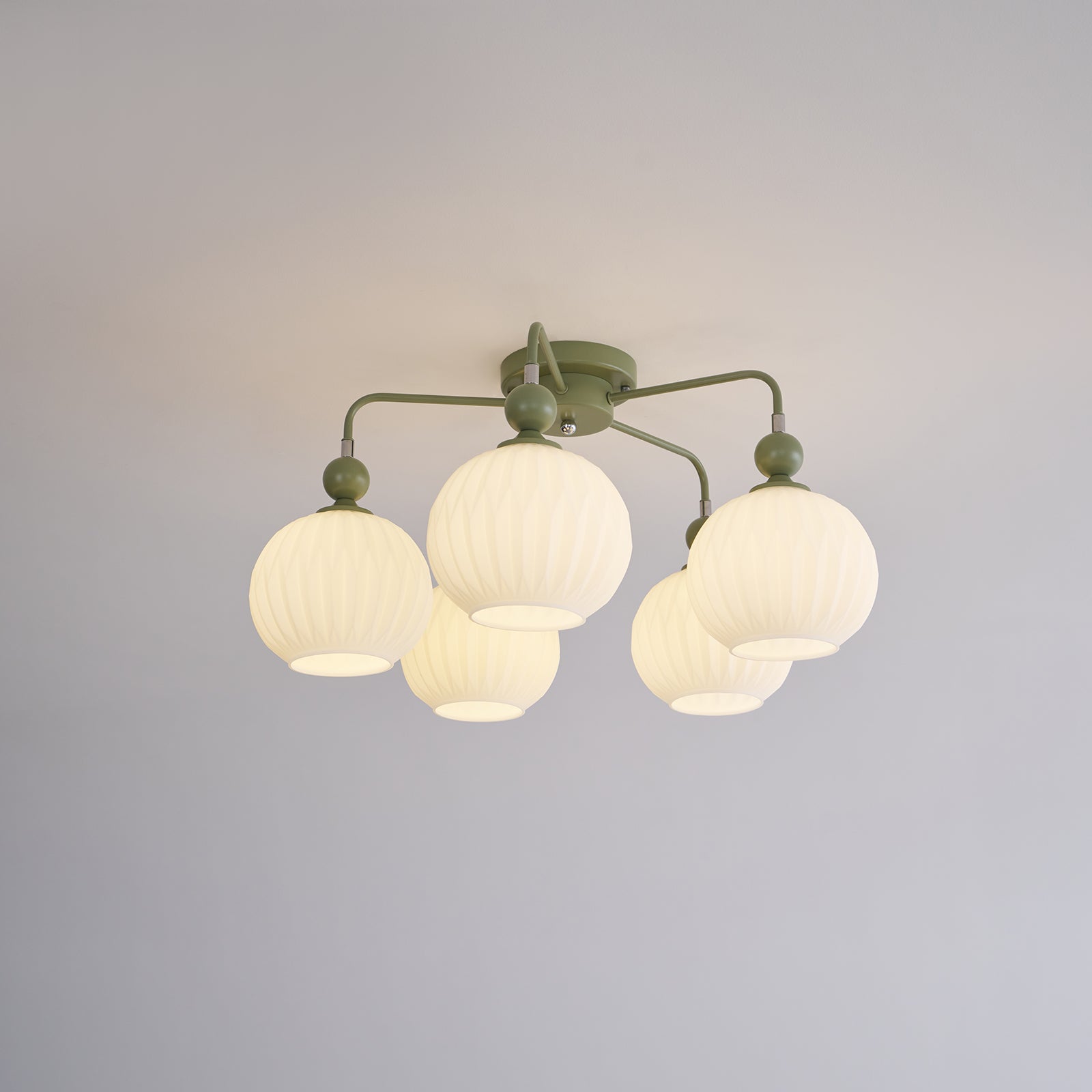 Viphaan Nordic Ceramic ceiling lamp-Neutral Decor