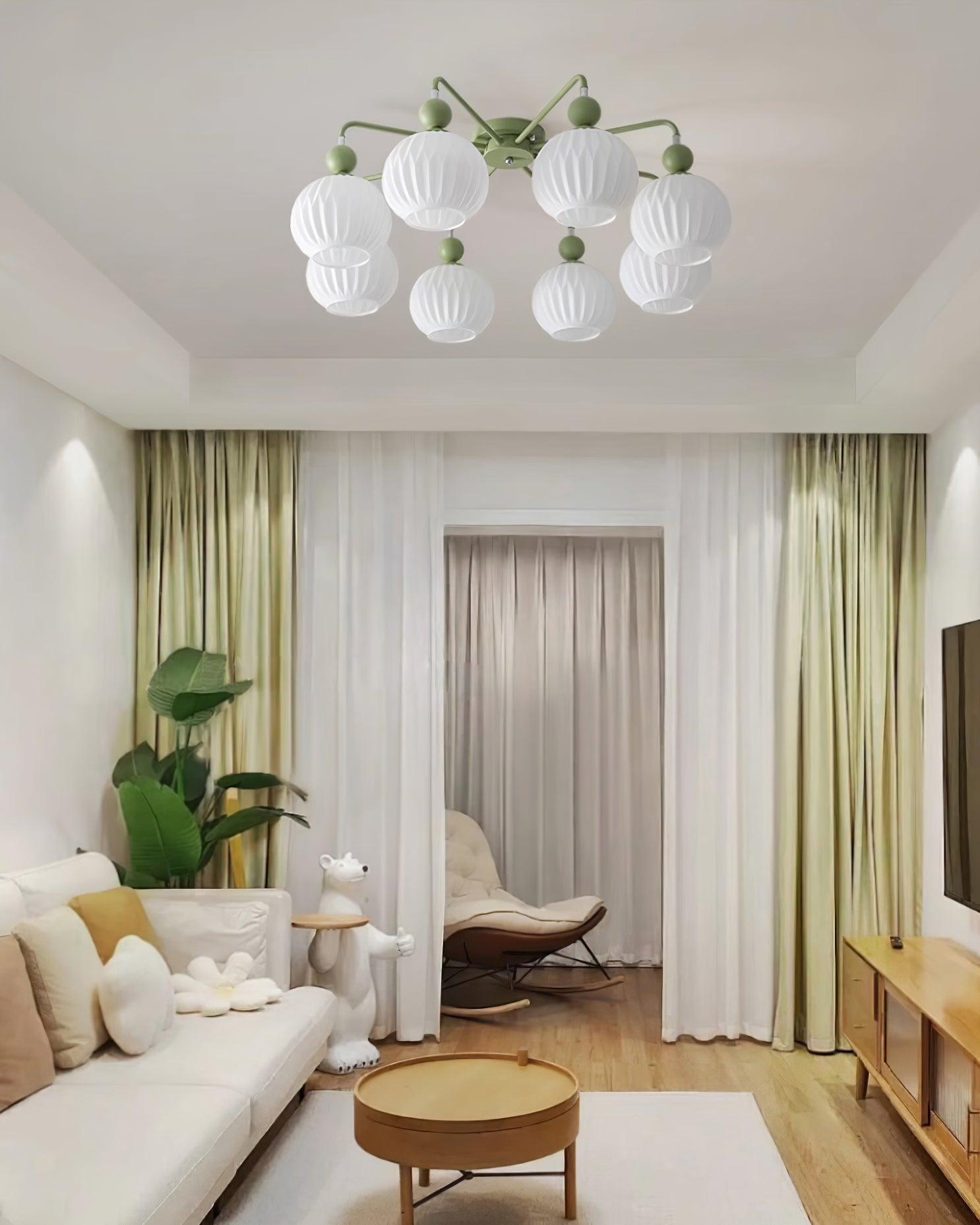 Viphaan Nordic Ceramic ceiling lamp-Neutral Decor