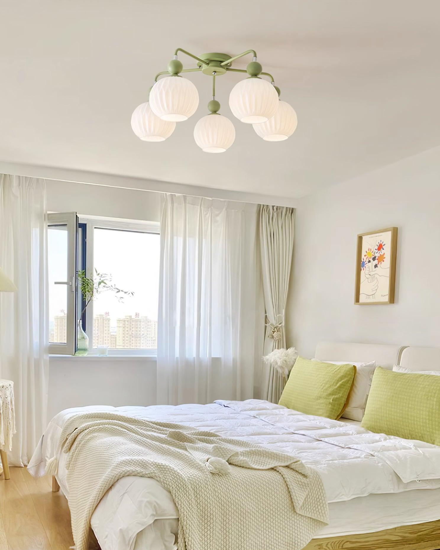 Viphaan Nordic Ceramic ceiling lamp-Neutral Decor