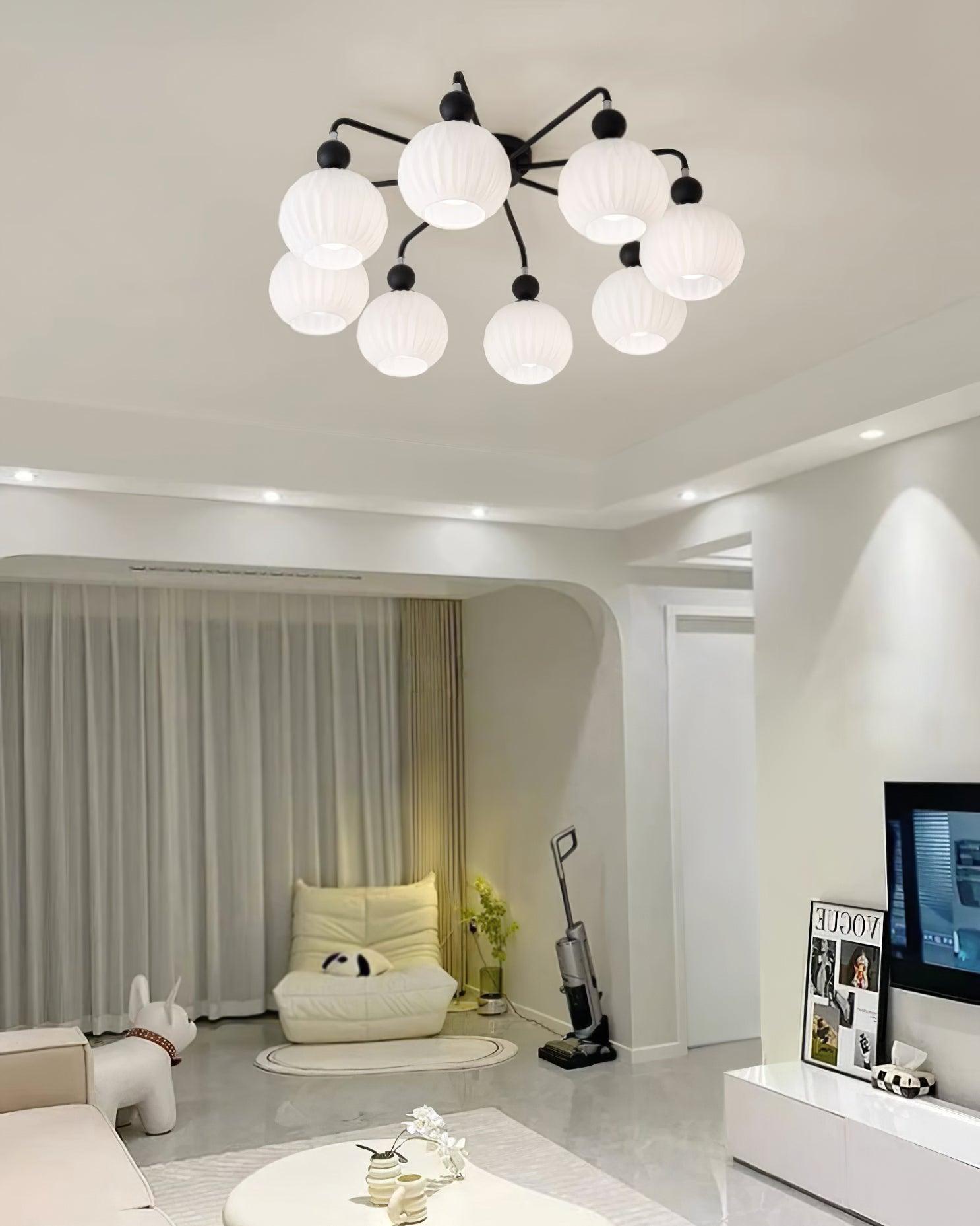 Viphaan Nordic Ceramic ceiling lamp-Neutral Decor
