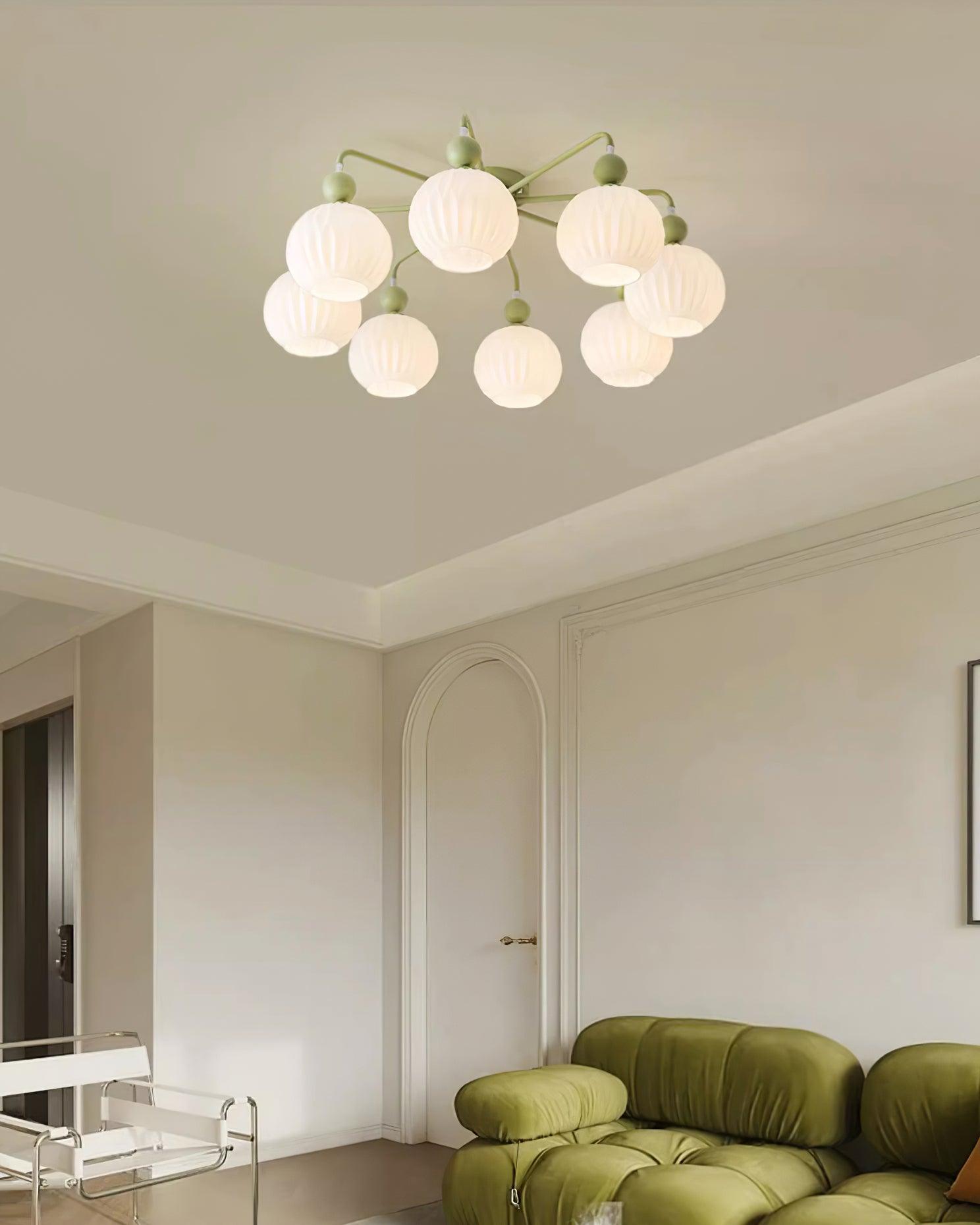 Viphaan Nordic Ceramic ceiling lamp-Neutral Decor