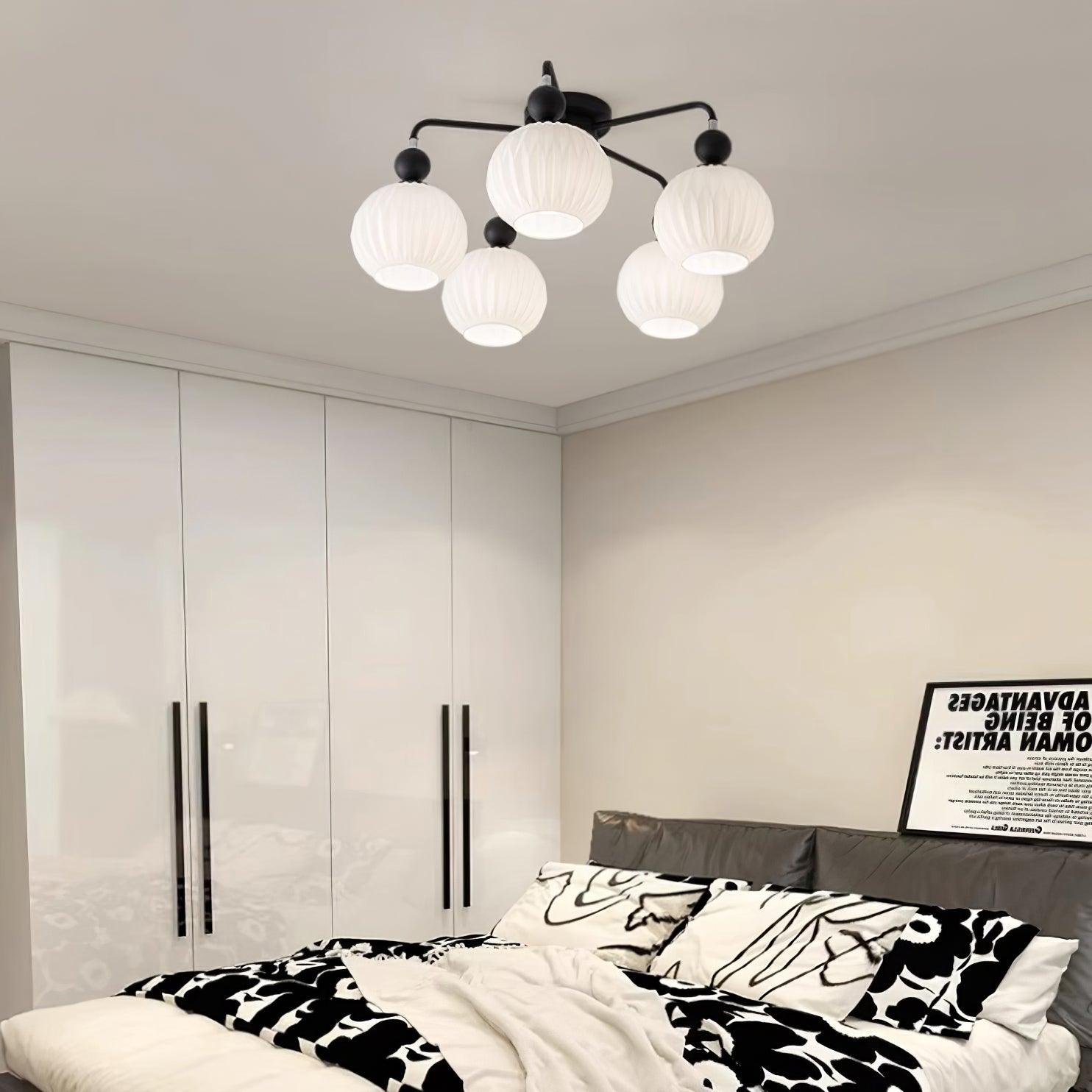 Viphaan Nordic Ceramic ceiling lamp-Neutral Decor