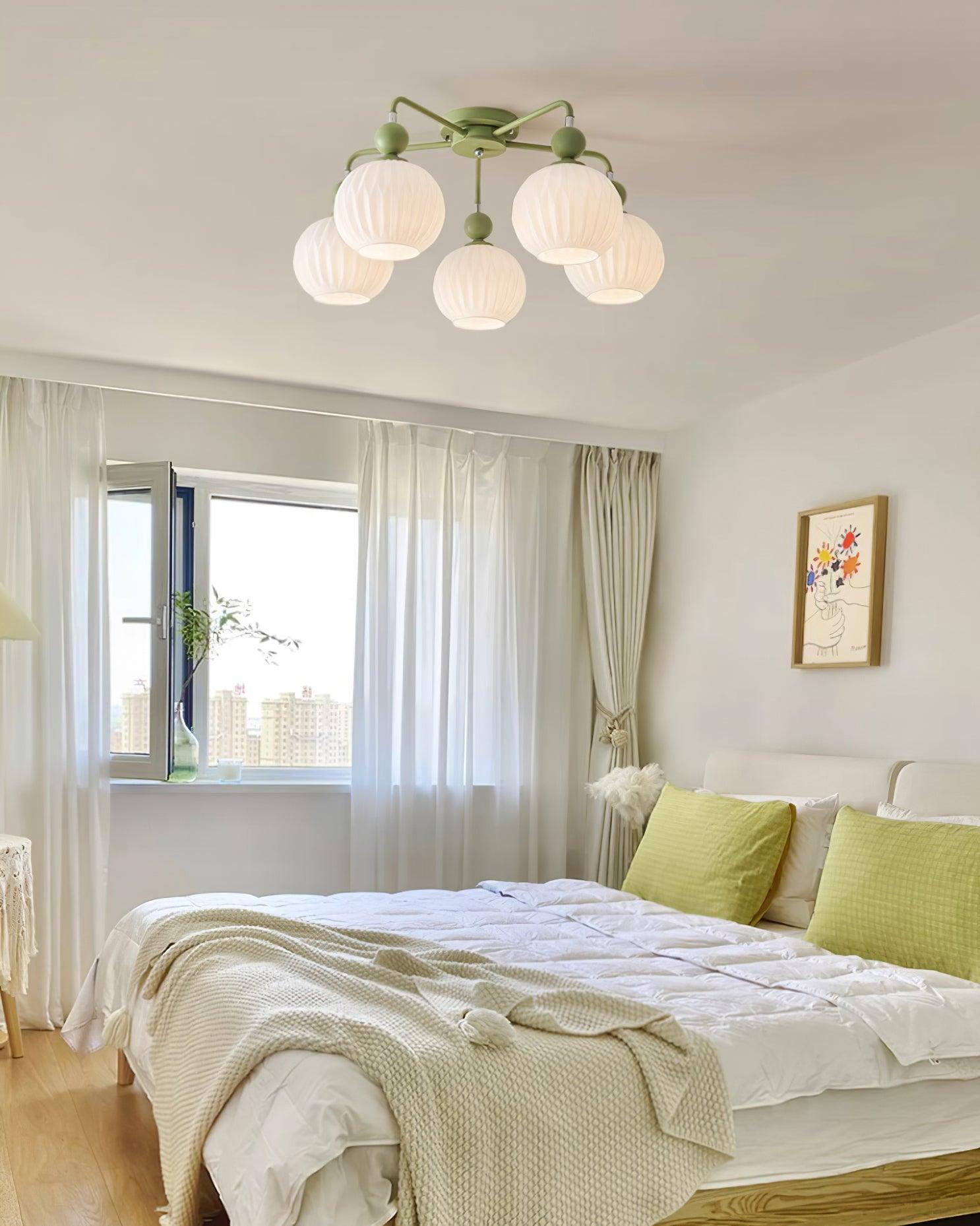 Viphaan Nordic Ceramic ceiling lamp-Neutral Decor