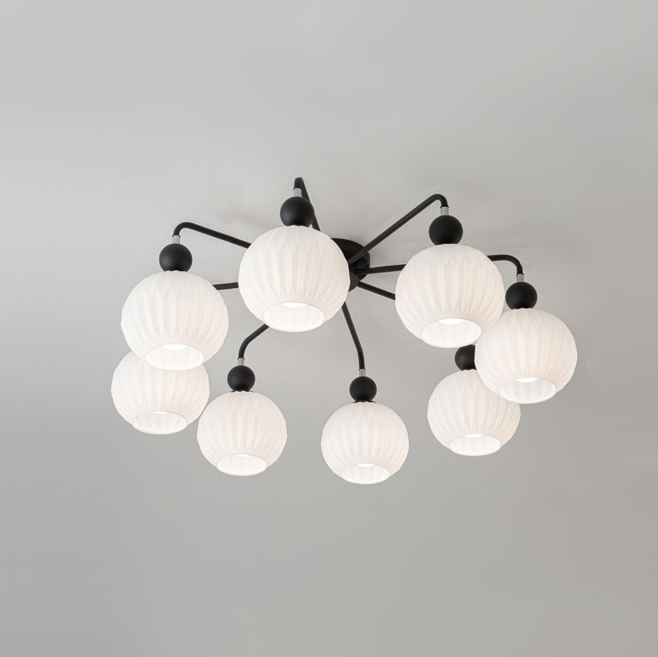 Viphaan Nordic Ceramic ceiling lamp-Neutral Decor