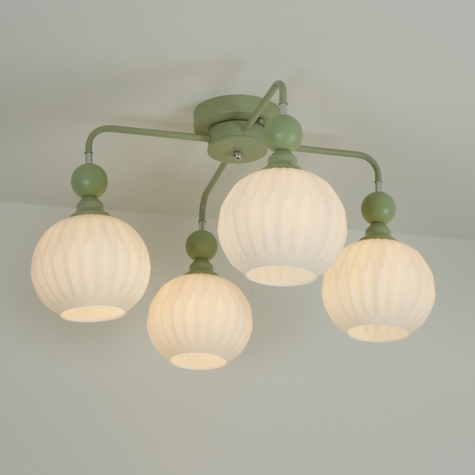 Viphaan Nordic Ceramic ceiling lamp-Neutral Decor