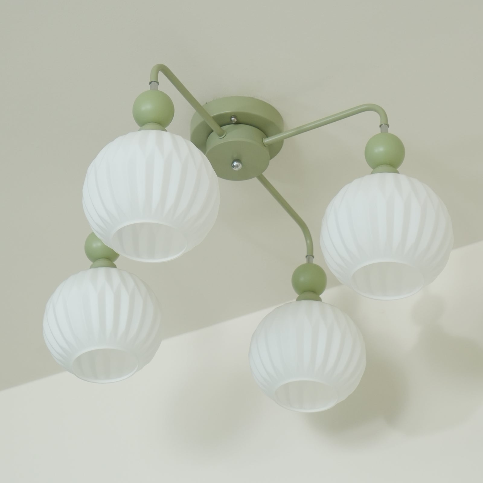 Viphaan Nordic Ceramic ceiling lamp-Neutral Decor