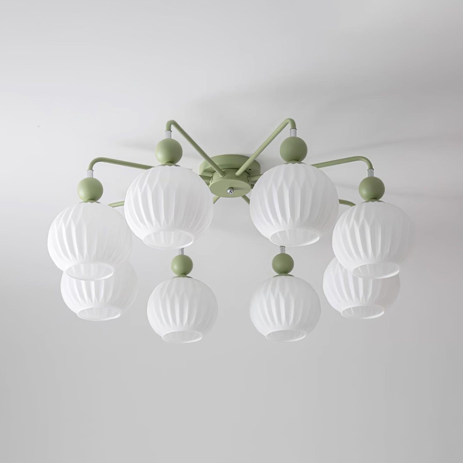Viphaan Nordic Ceramic ceiling lamp-Neutral Decor