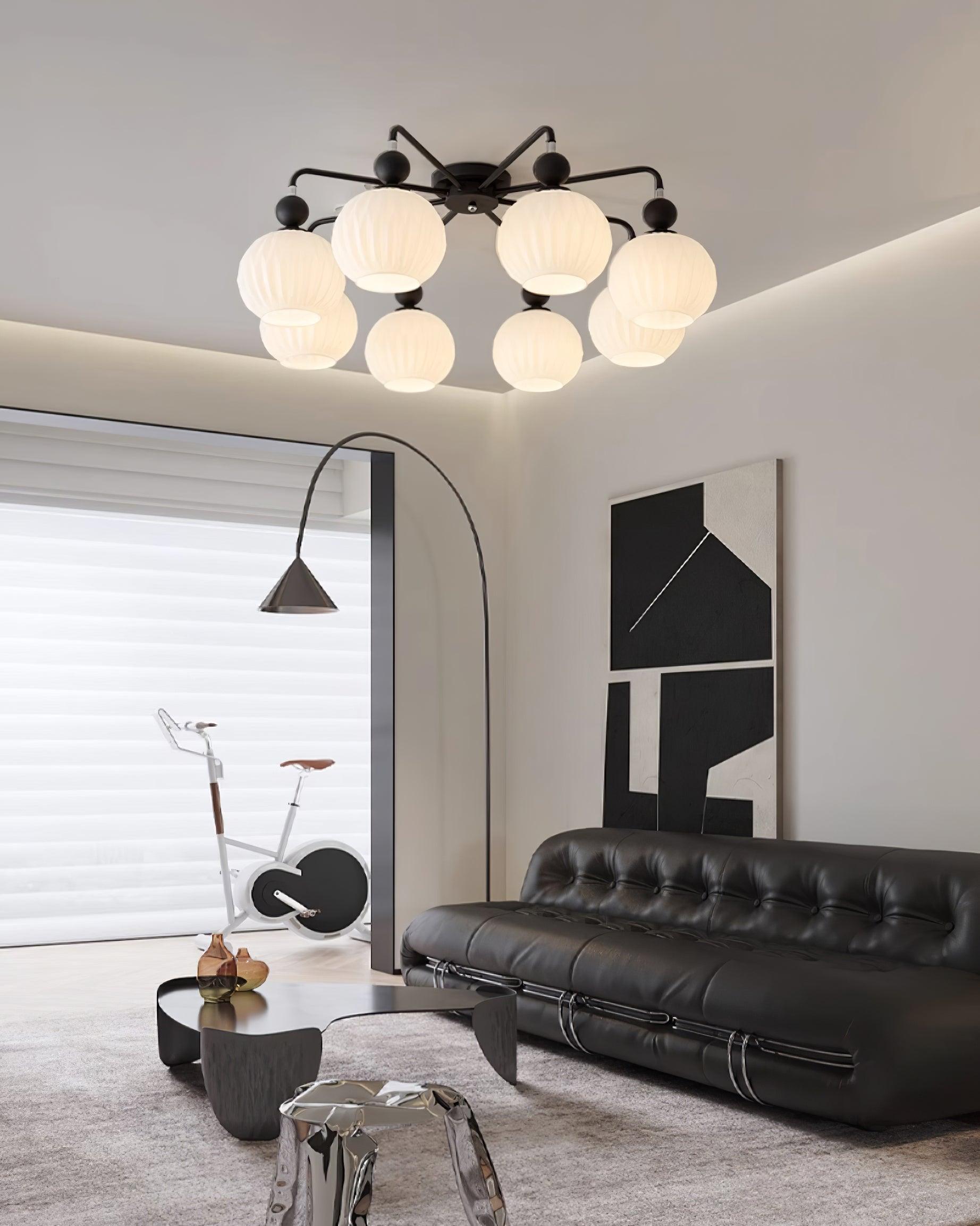 Viphaan Nordic Ceramic ceiling lamp-Neutral Decor