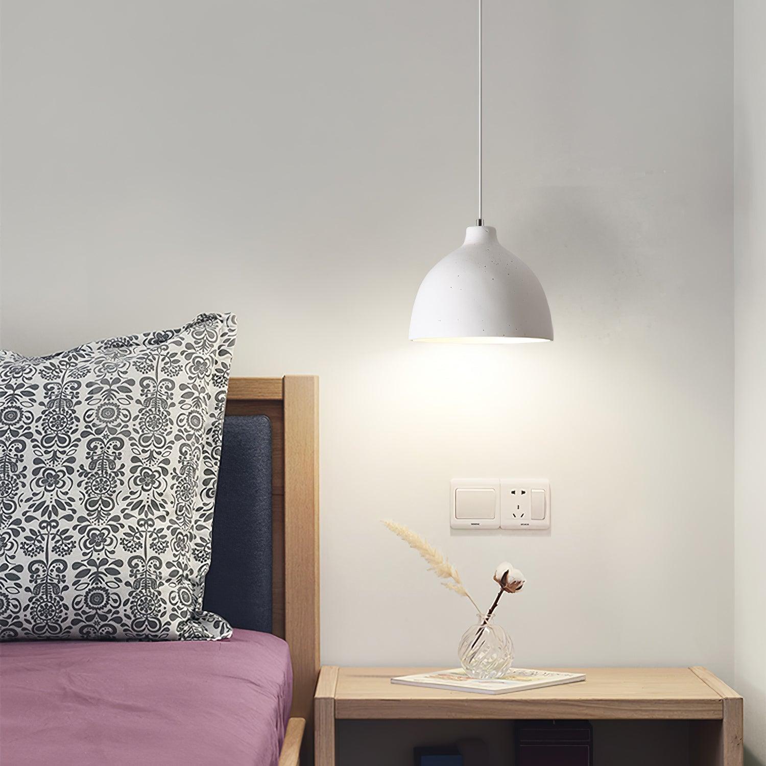 Baelis Resin Classic Pendant Lamp-Neutral Decor