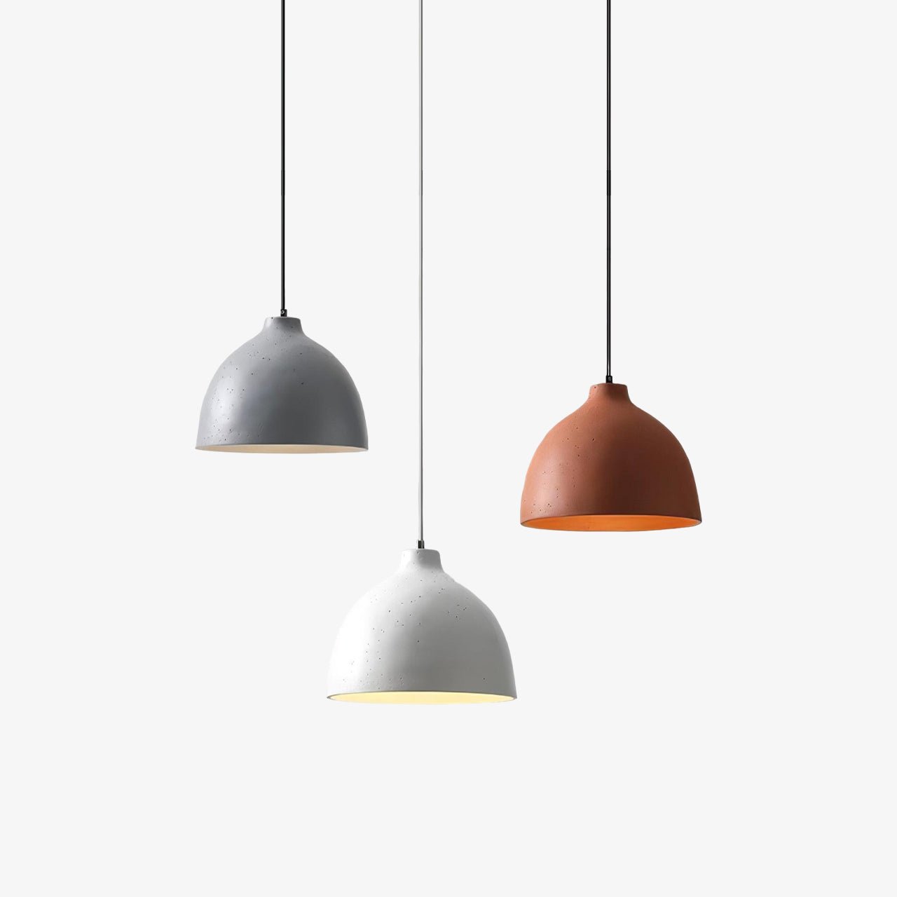Baelis Resin Classic Pendant Lamp-Neutral Decor