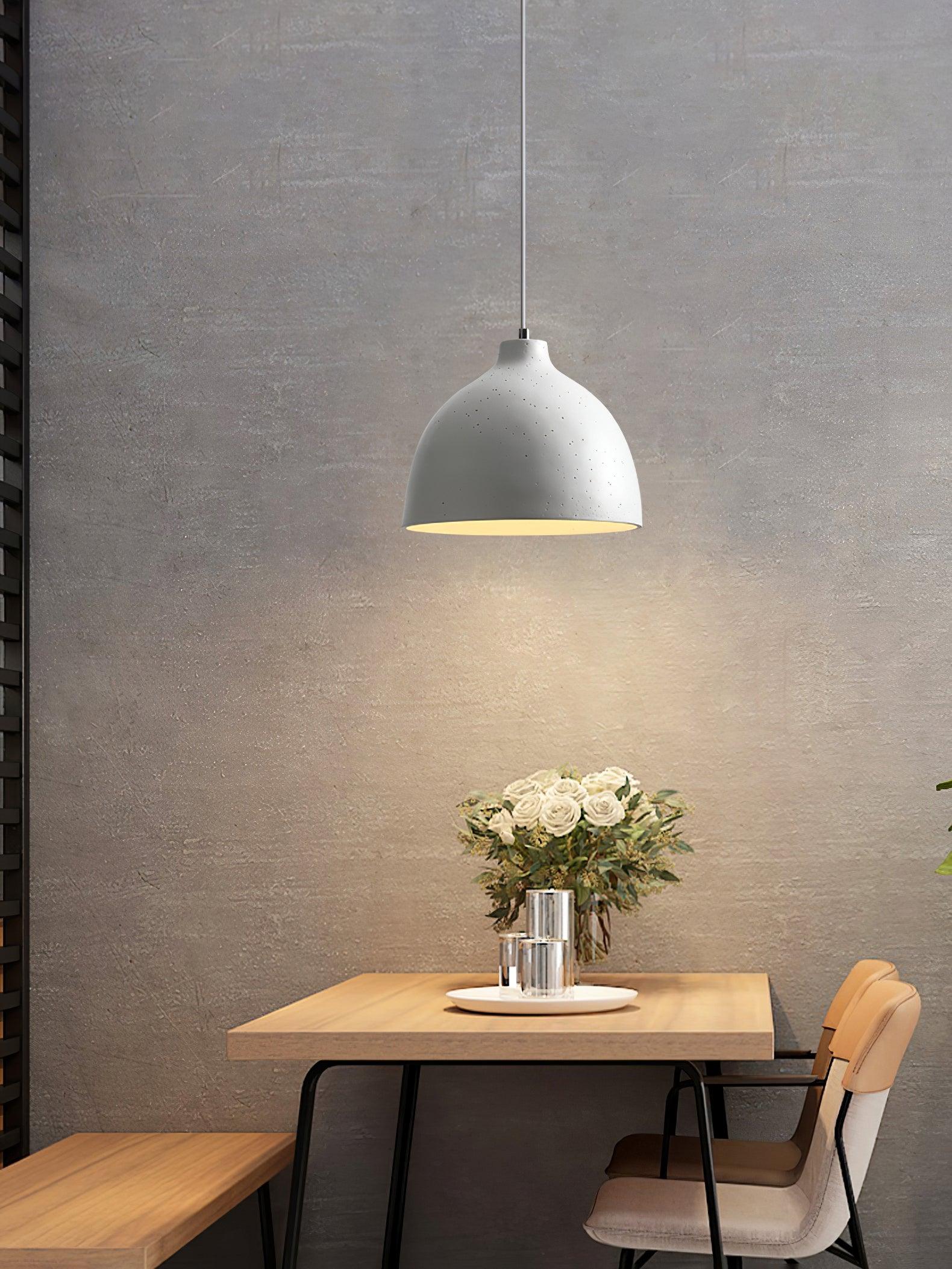 Baelis Resin Classic Pendant Lamp-Neutral Decor