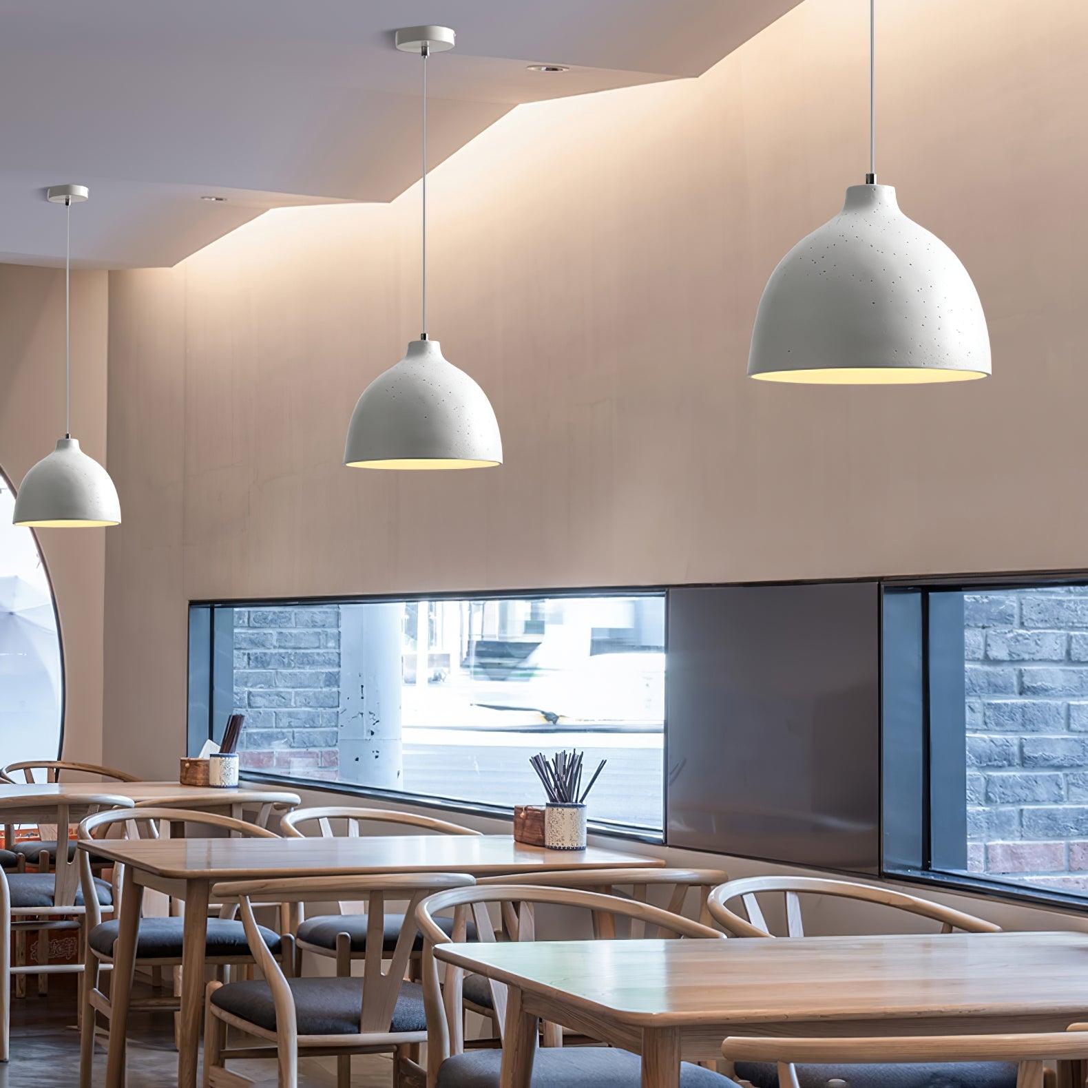 Baelis Resin Classic Pendant Lamp-Neutral Decor