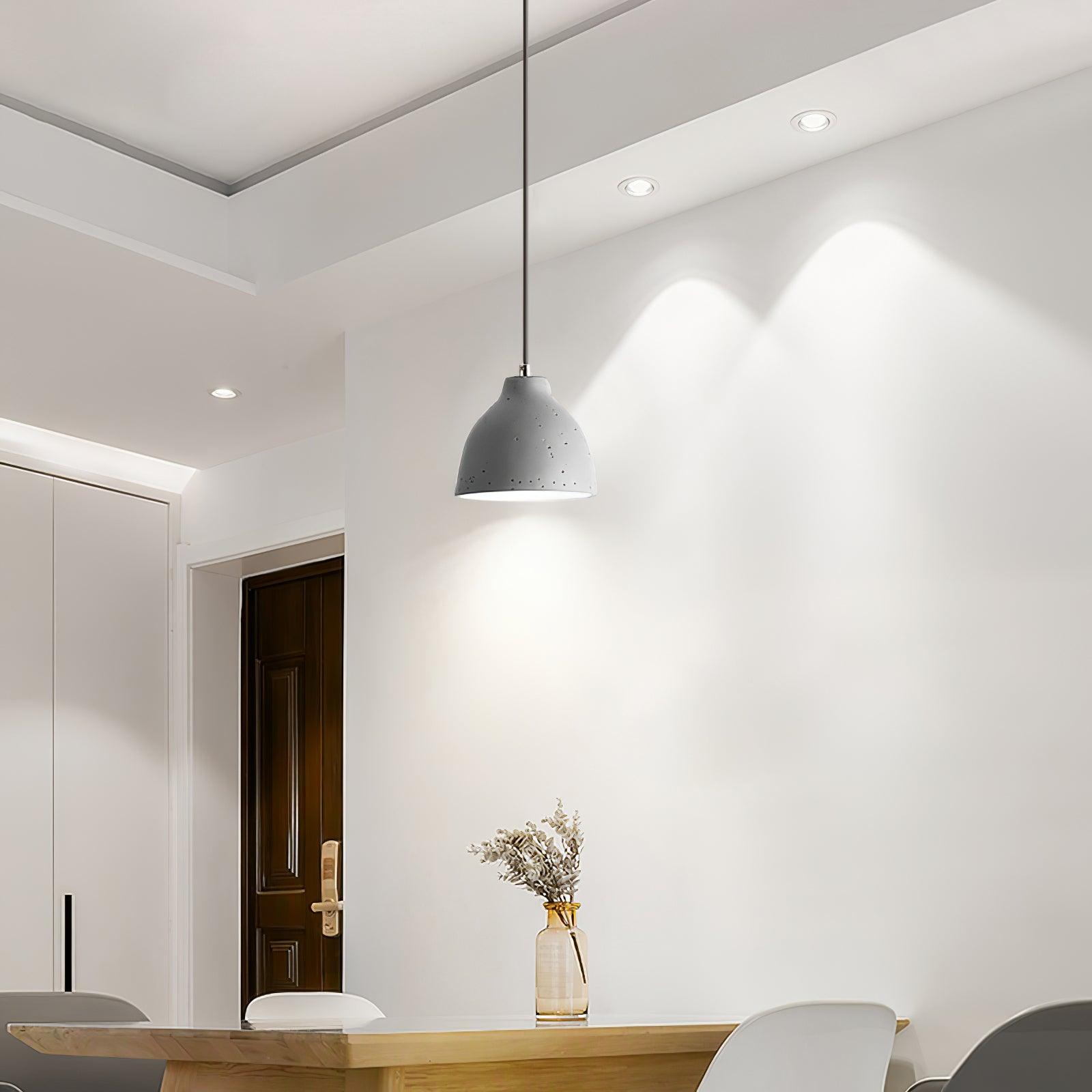 Baelis Resin Classic Pendant Lamp-Neutral Decor