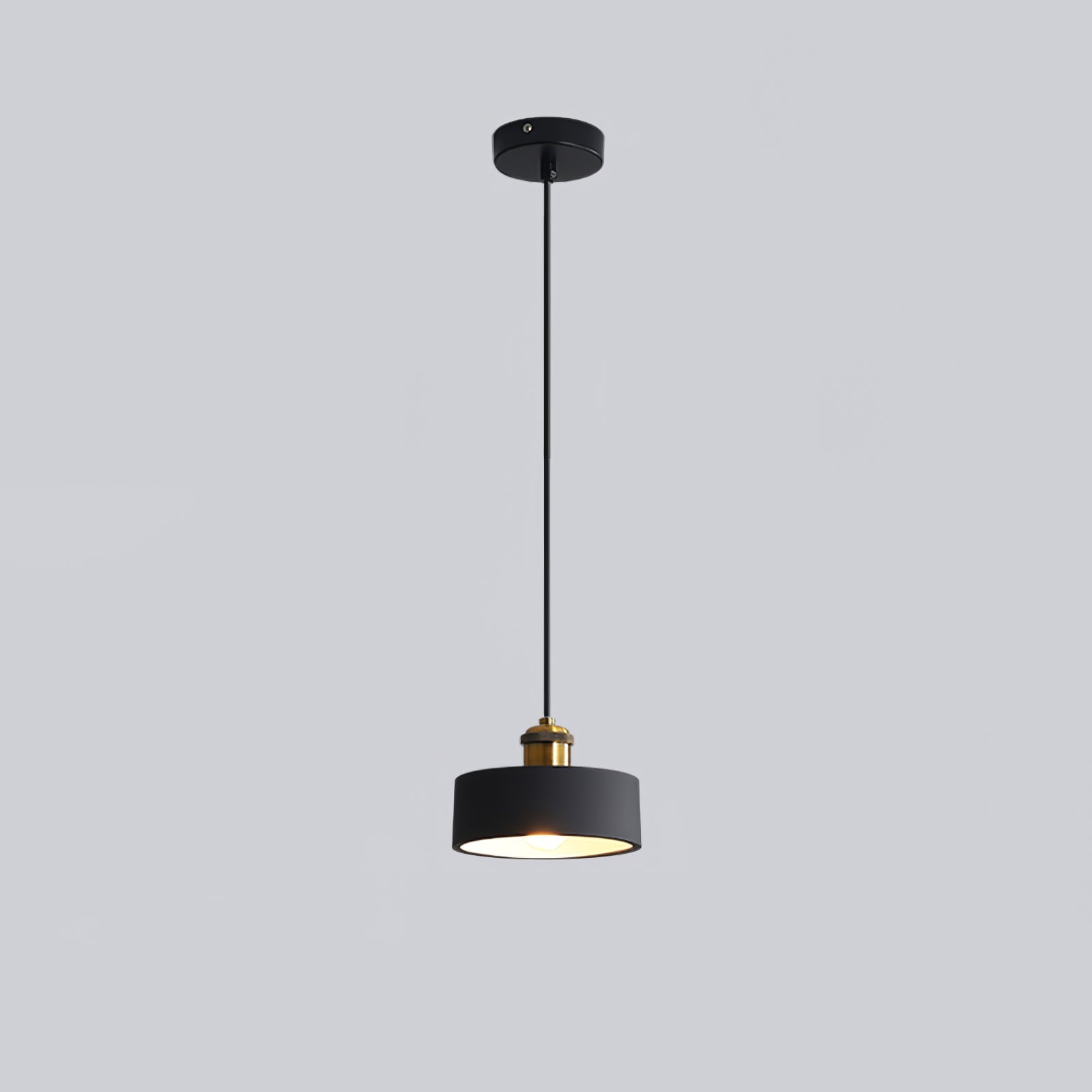Trio Industrial Resin Pendant Lamp-Neutral Decor