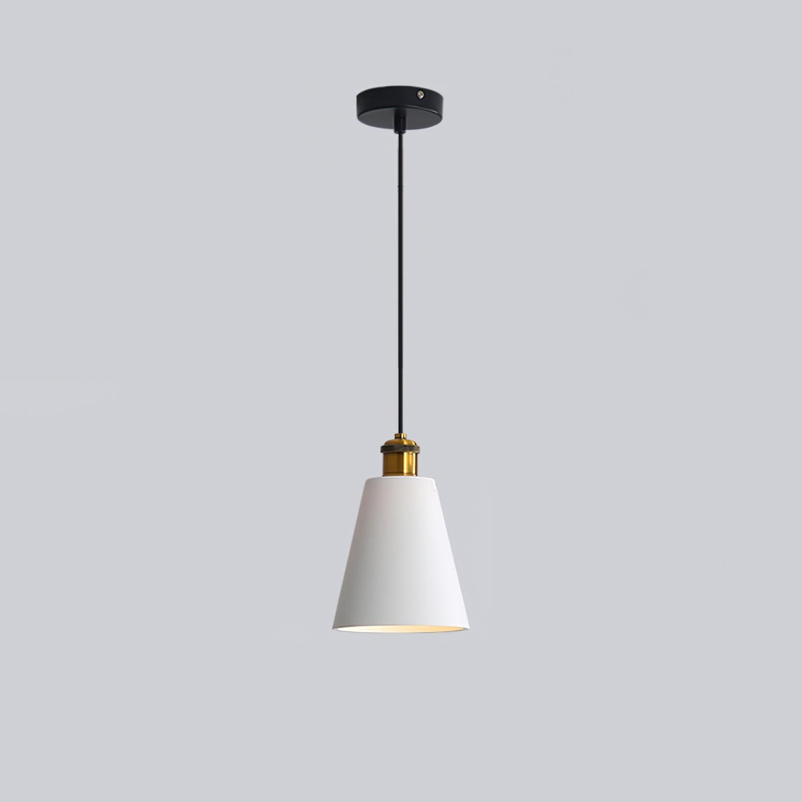 Trio Industrial Resin Pendant Lamp-Neutral Decor