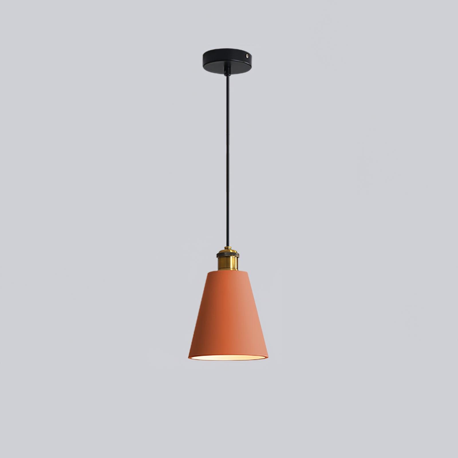 Trio Industrial Resin Pendant Lamp-Neutral Decor