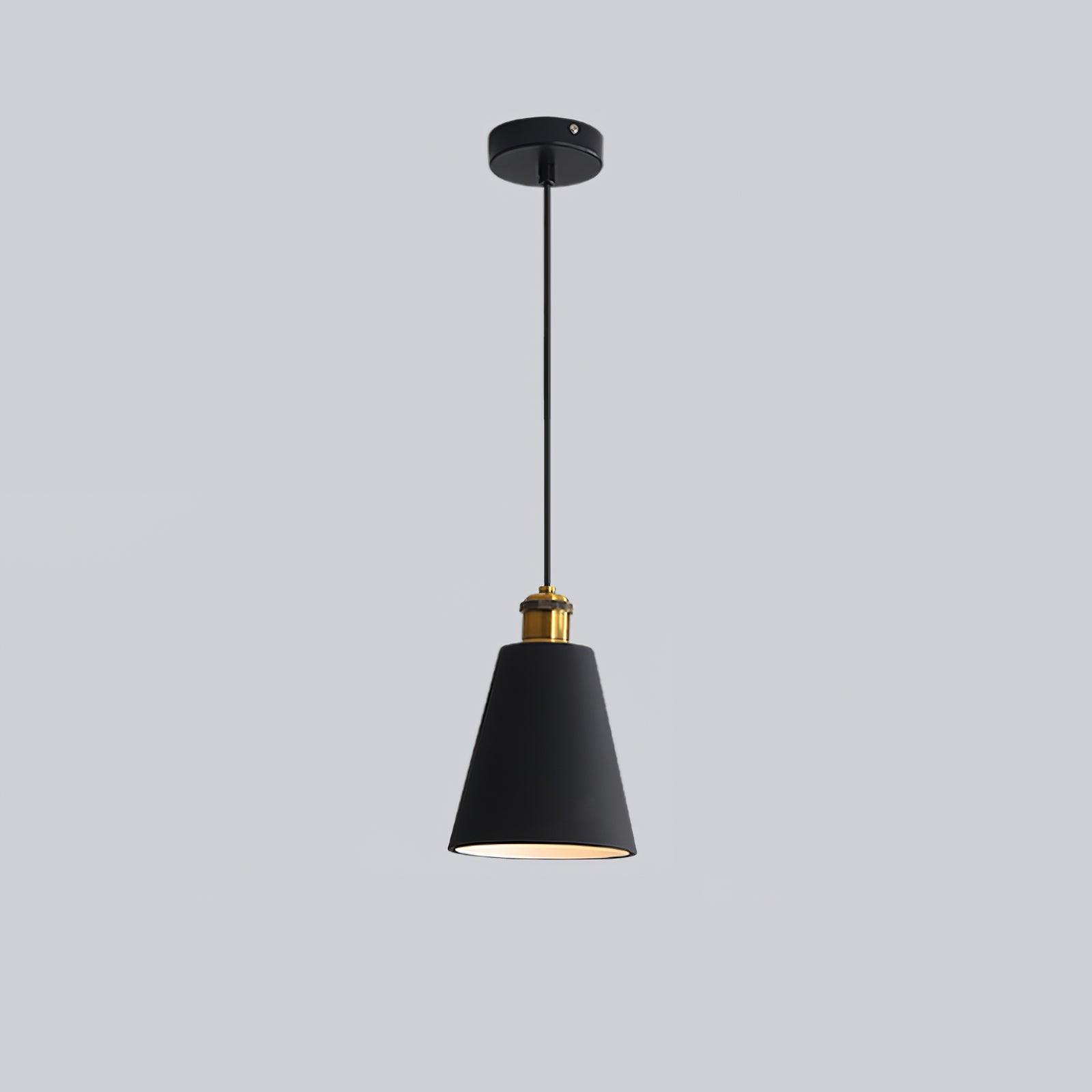 Trio Industrial Resin Pendant Lamp-Neutral Decor