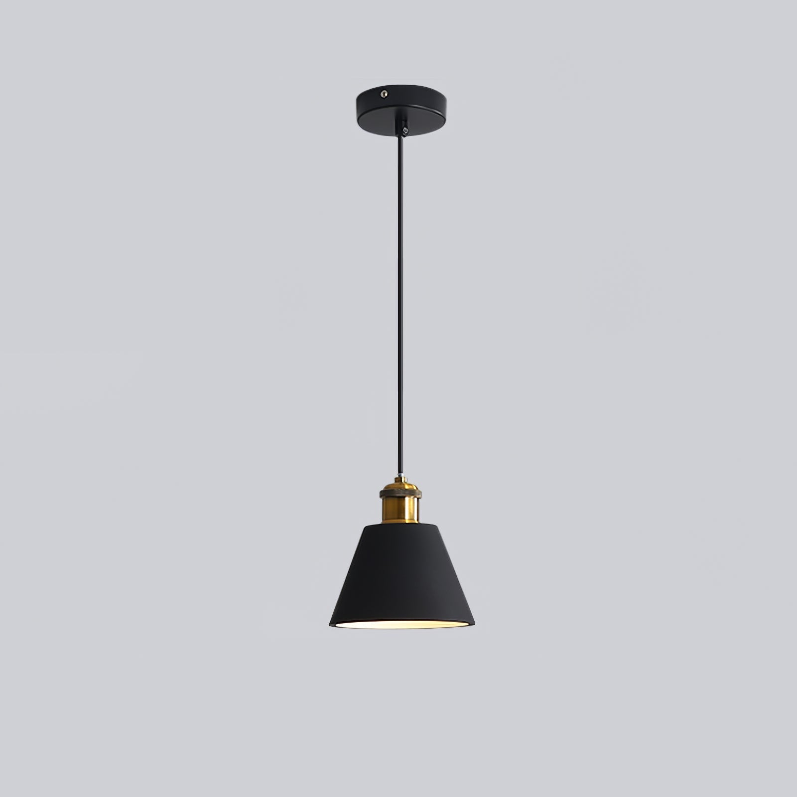 Trio Industrial Resin Pendant Lamp-Neutral Decor