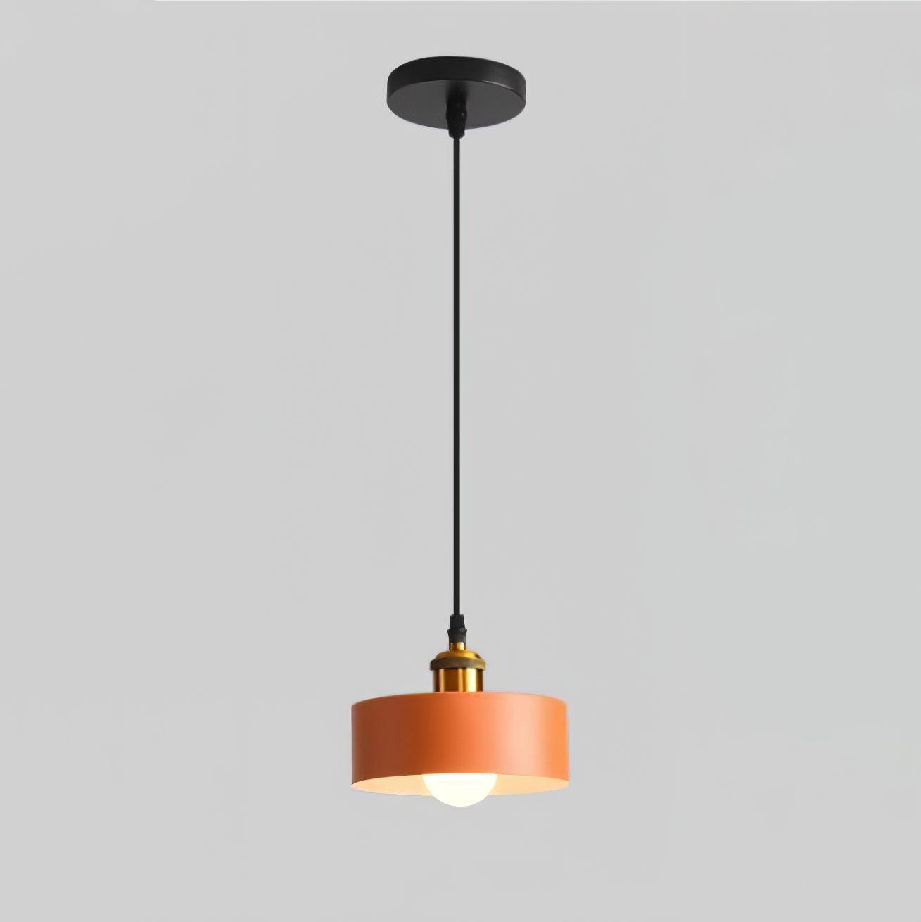 Trio Industrial Resin Pendant Lamp-Neutral Decor