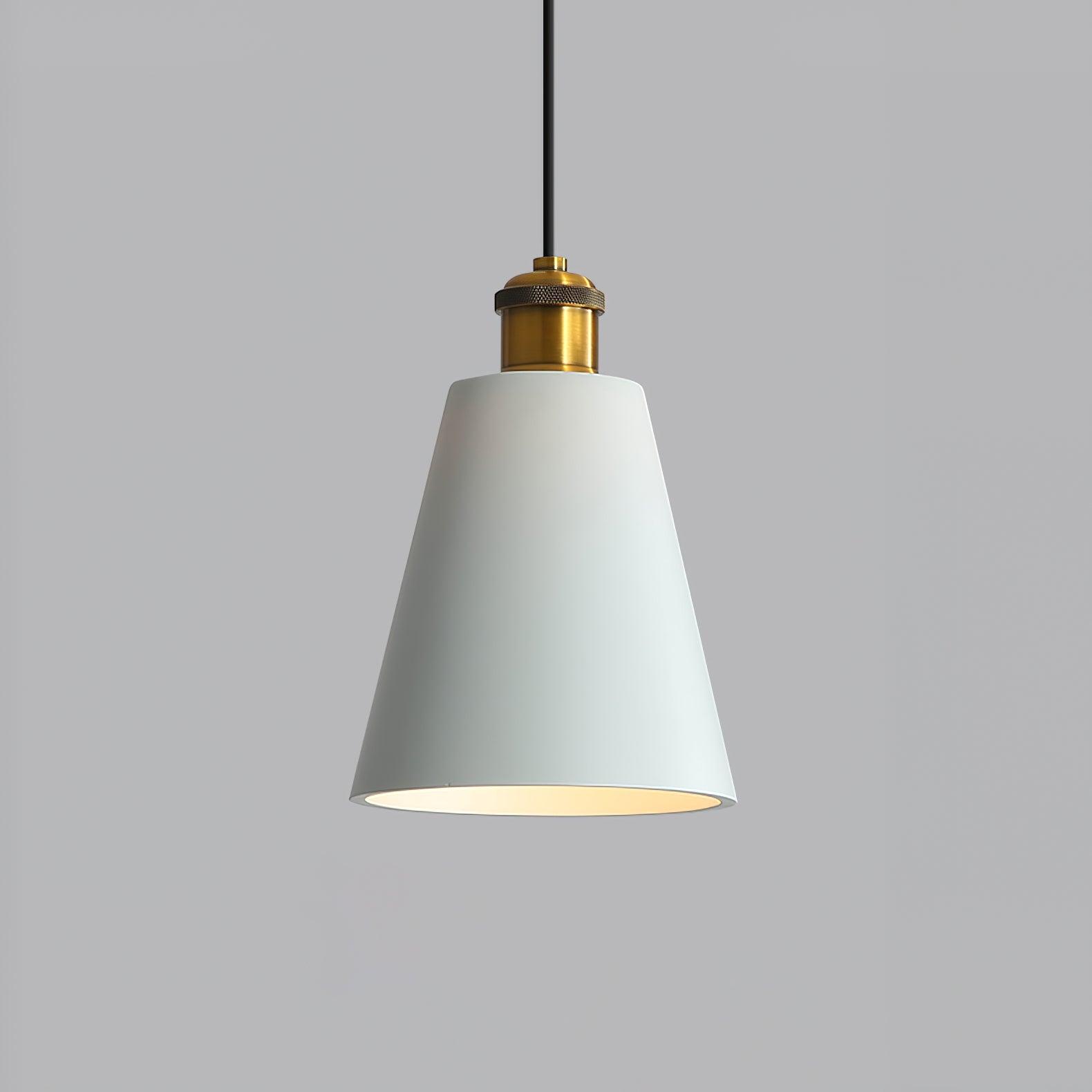 Trio Industrial Resin Pendant Lamp-Neutral Decor