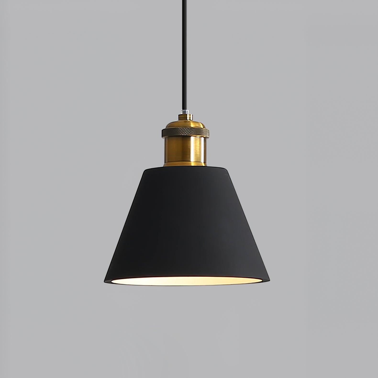 Trio Industrial Resin Pendant Lamp-Neutral Decor