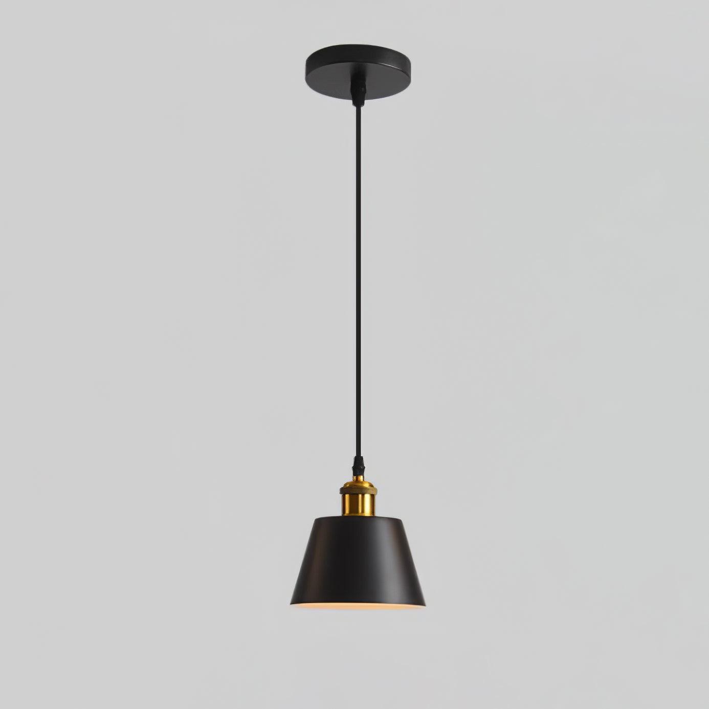 Trio Industrial Resin Pendant Lamp-Neutral Decor