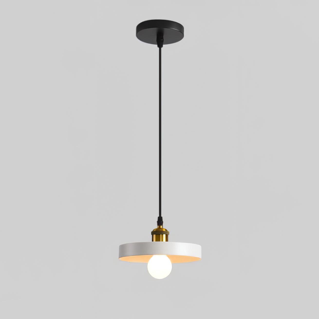 Trio Industrial Resin Pendant Lamp-Neutral Decor